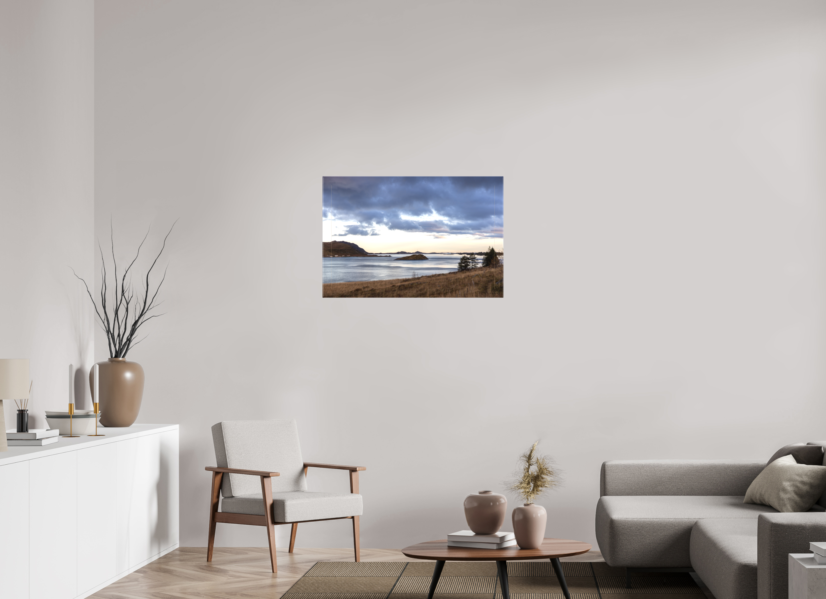 90 x 60 cm, Leinwand Evening Shore
