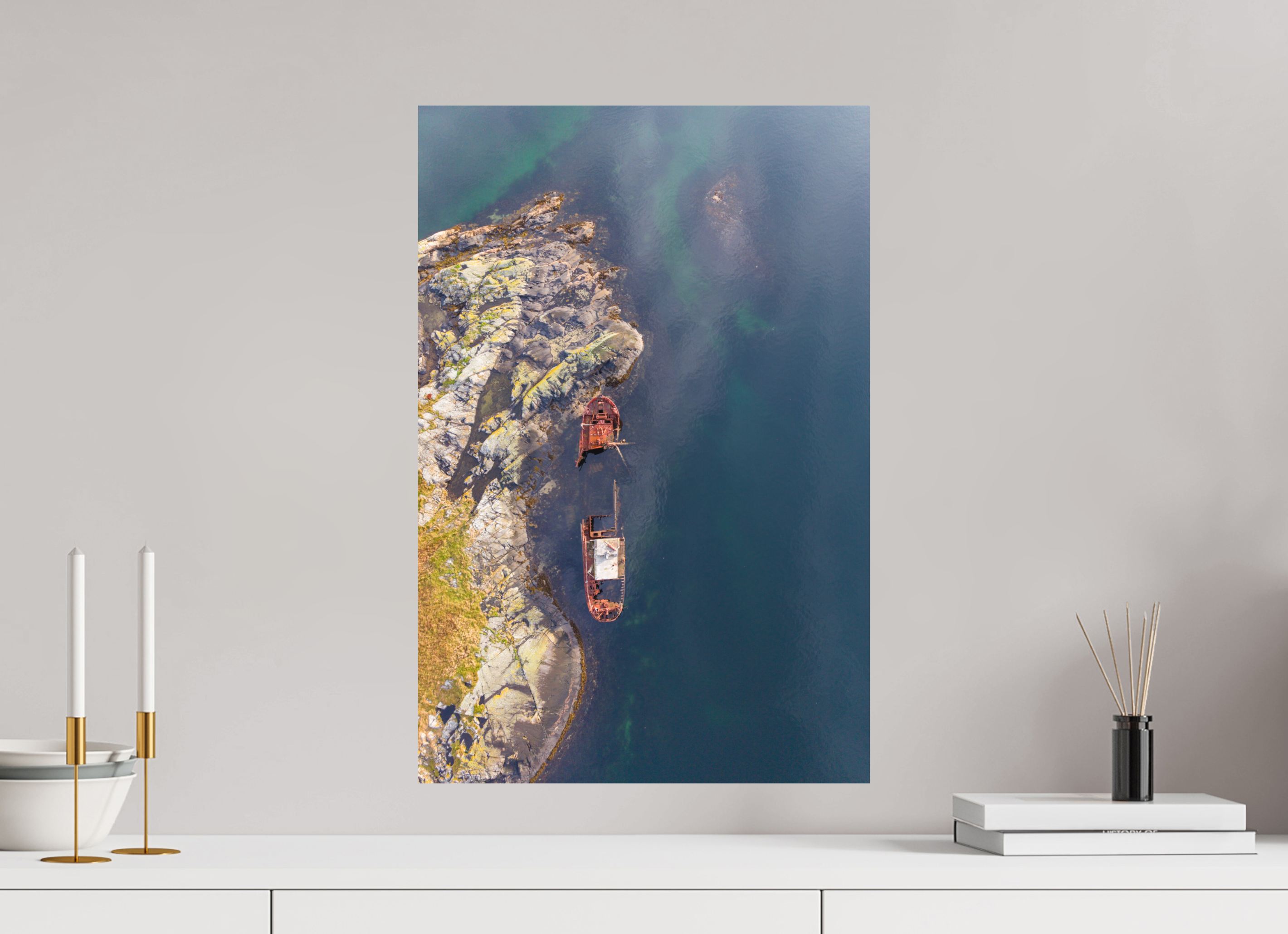 40 x 60 cm, Fine-Art Matt Coastal Relic