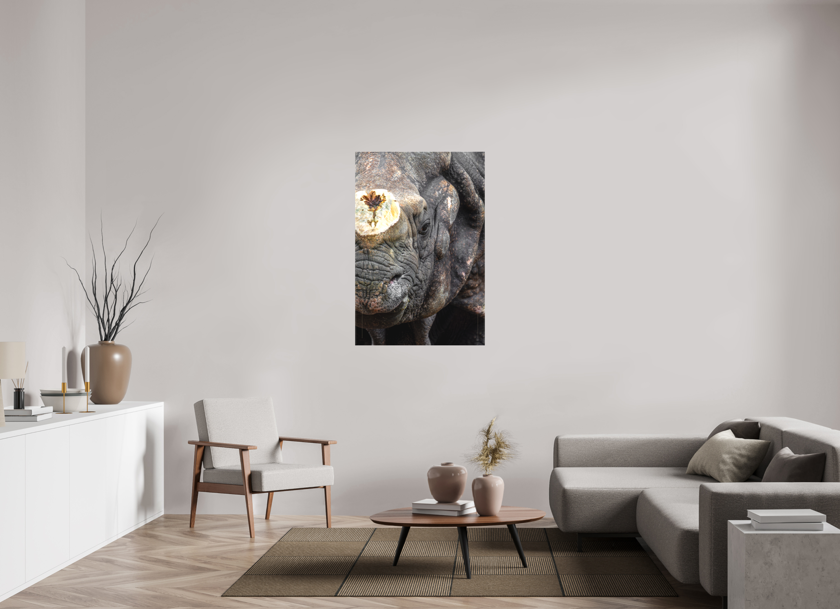 80 x 120 cm, Leinwand Iron Majesty