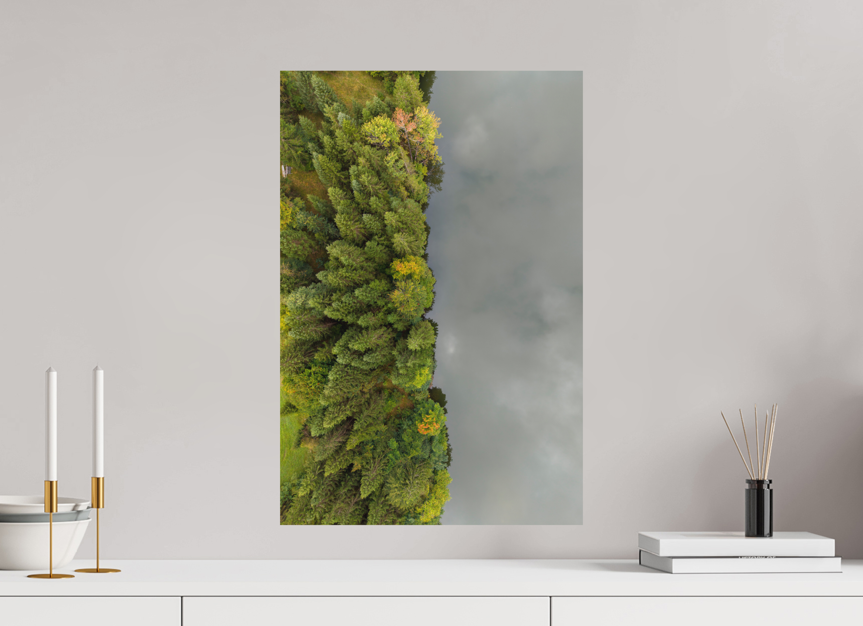 40 x 60 cm, Fine-Art Matt Emerald Shore