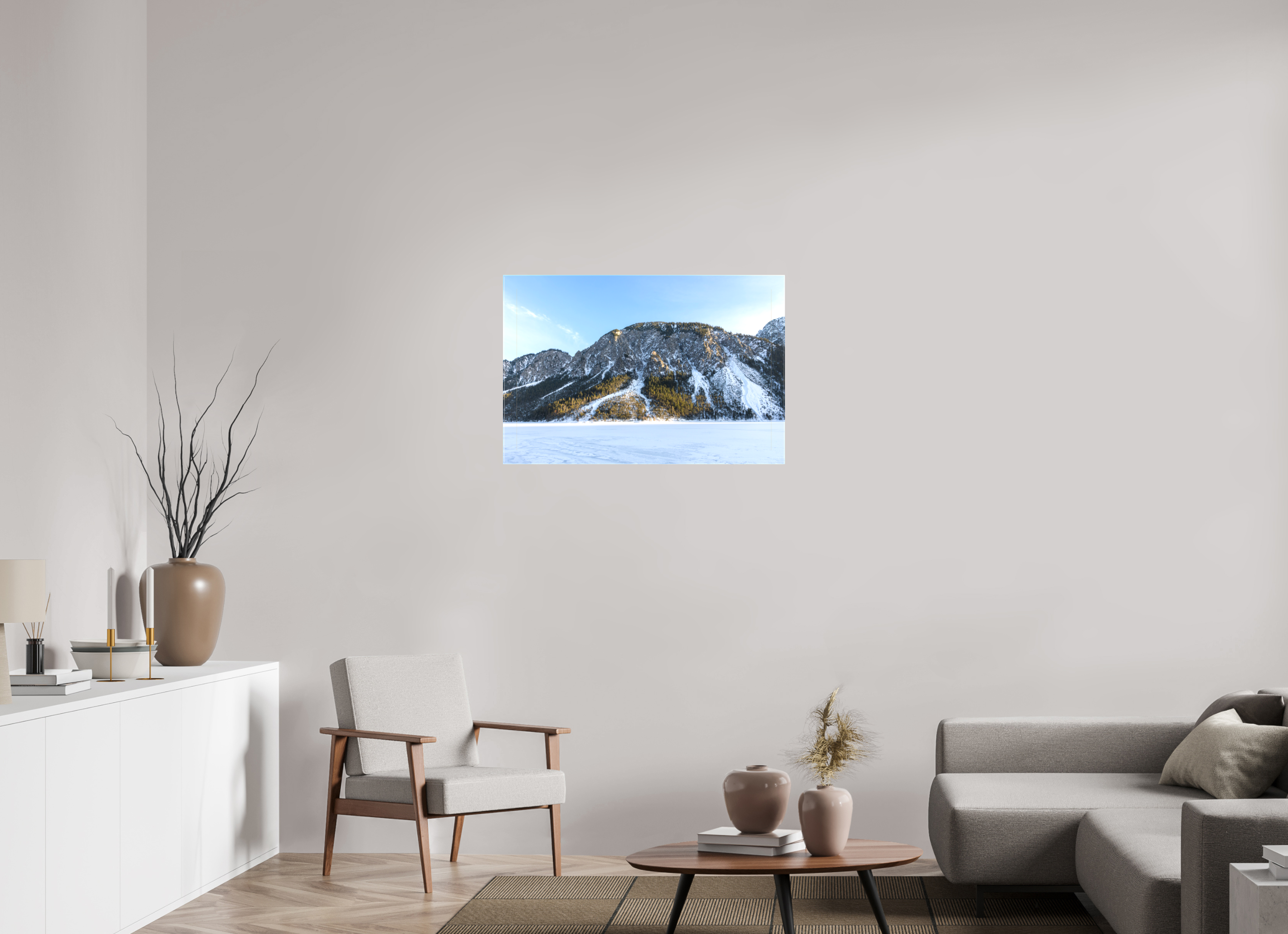 90 x 60 cm, Leinwand Evening Silence
