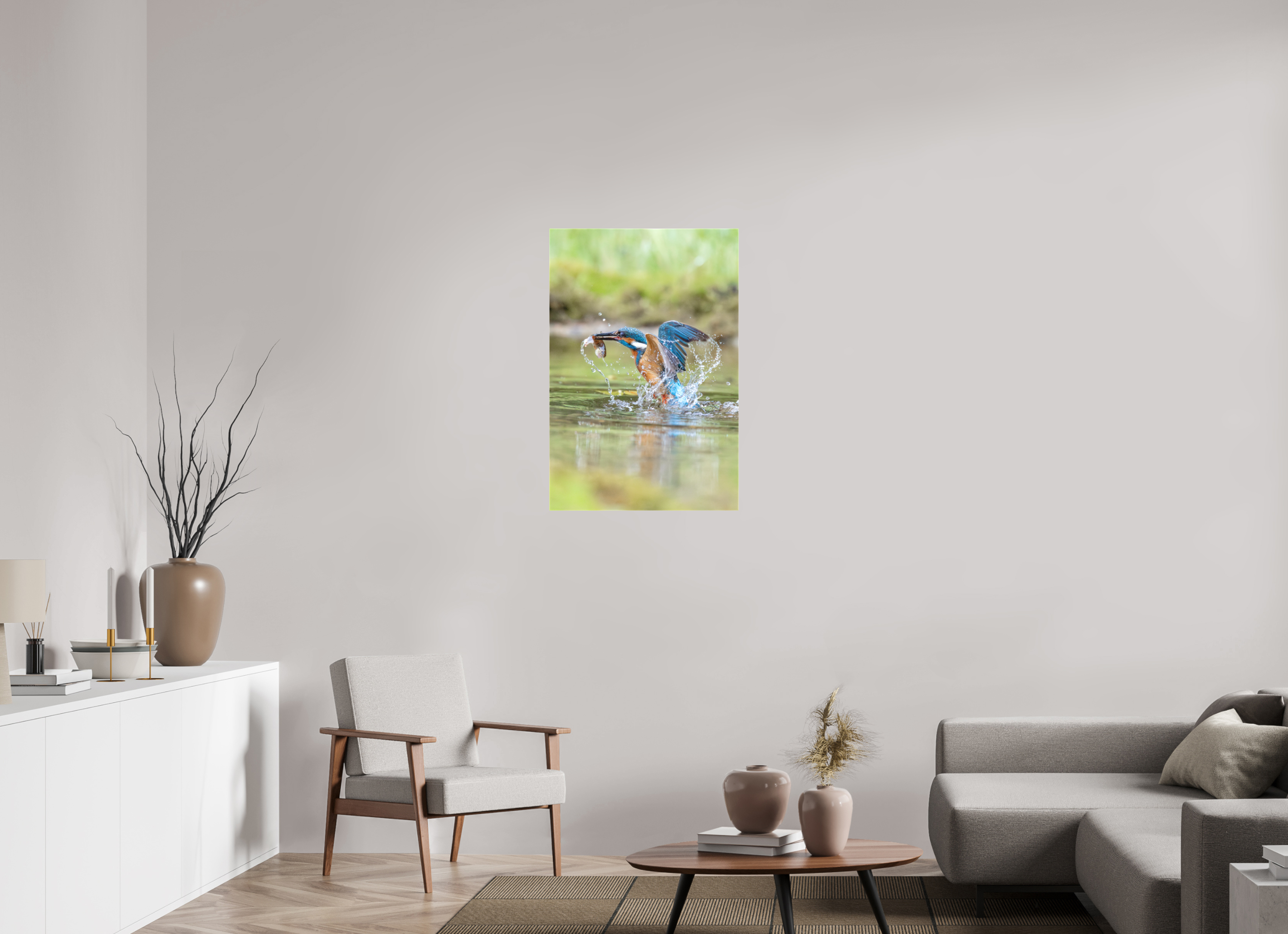 60 x 90 cm, Leinwand Catch of the Day