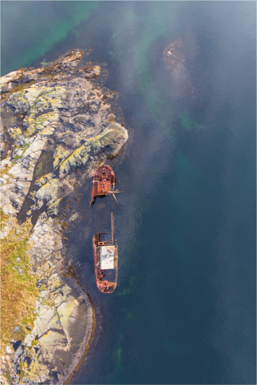 Coastal Relic – Küstenlandschaft aus der Luft