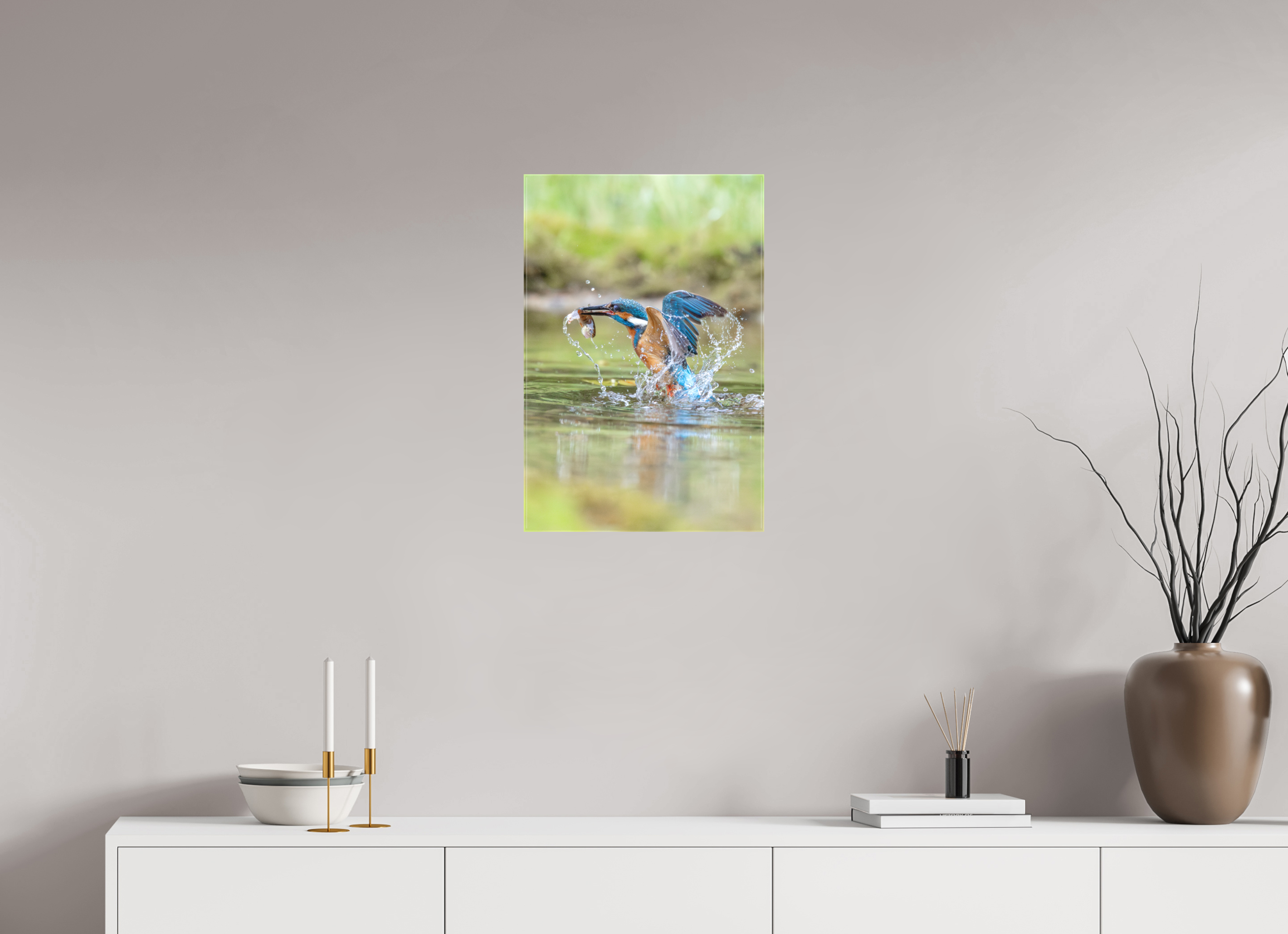 40 x 60 cm, Leinwand Catch of the Day