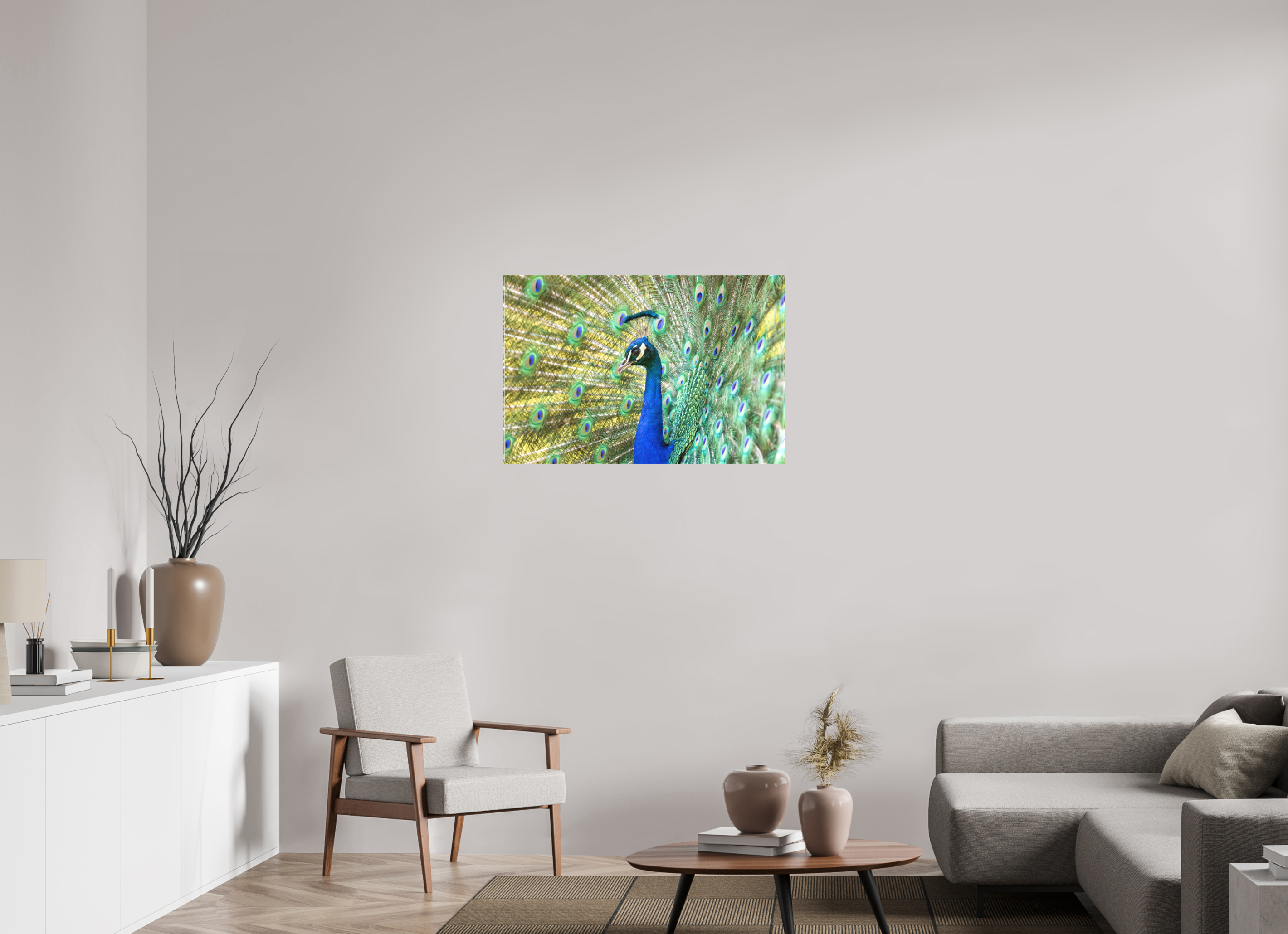 90 x 60 cm, Leinwand Majestic Profile