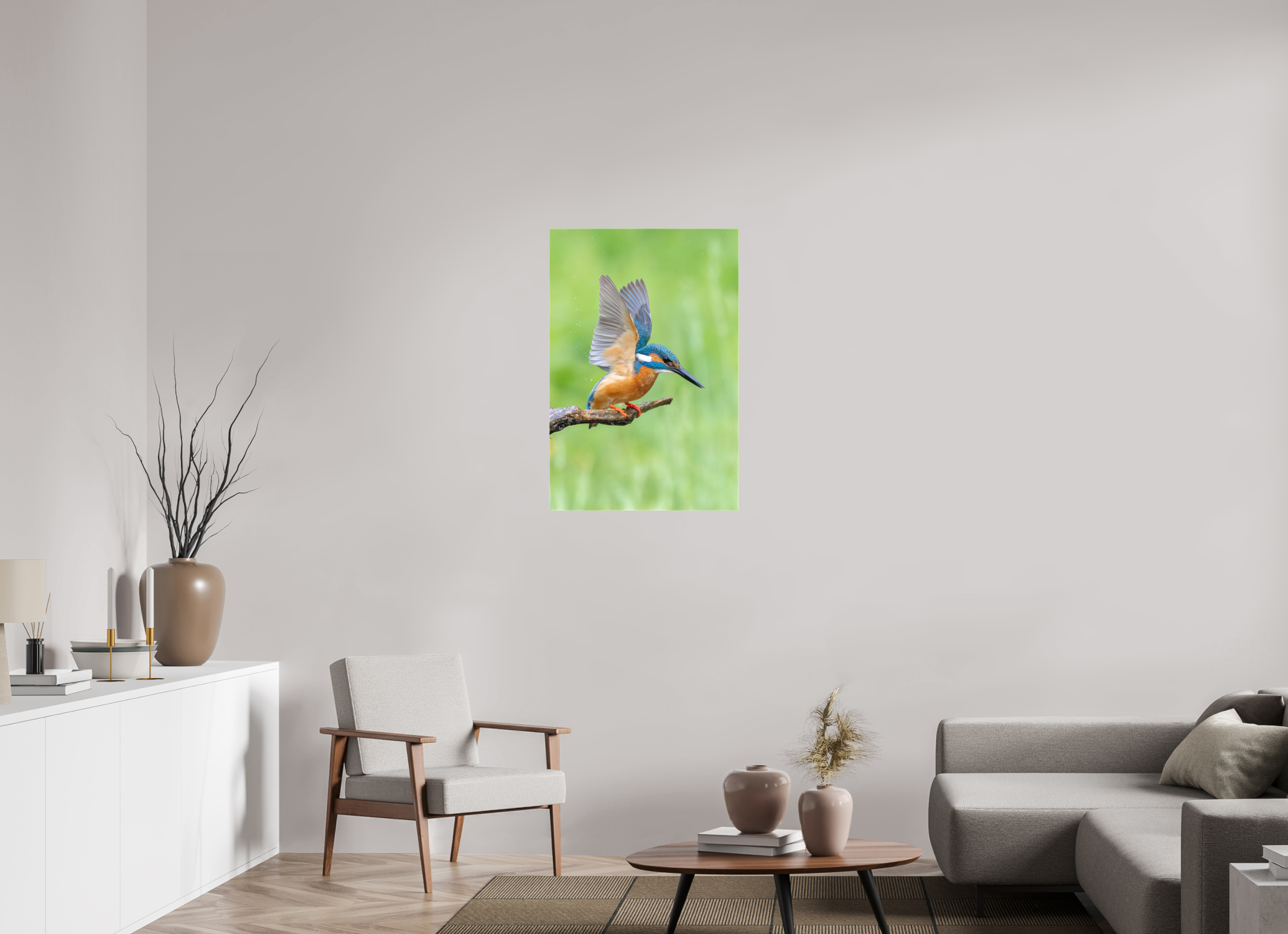 60 x 90 cm, Leinwand Emerald Wings