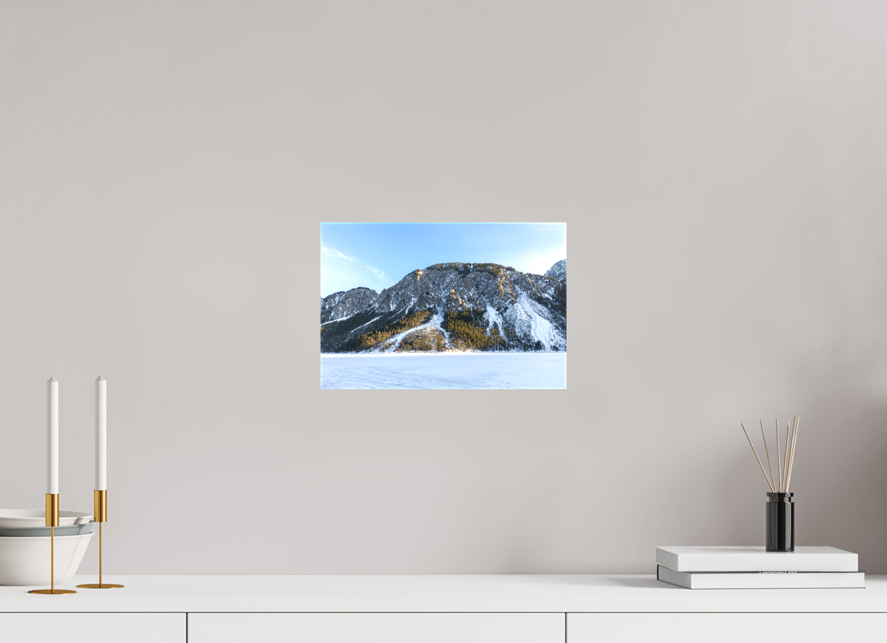 30 x 20 cm, Leinwand Evening Silence