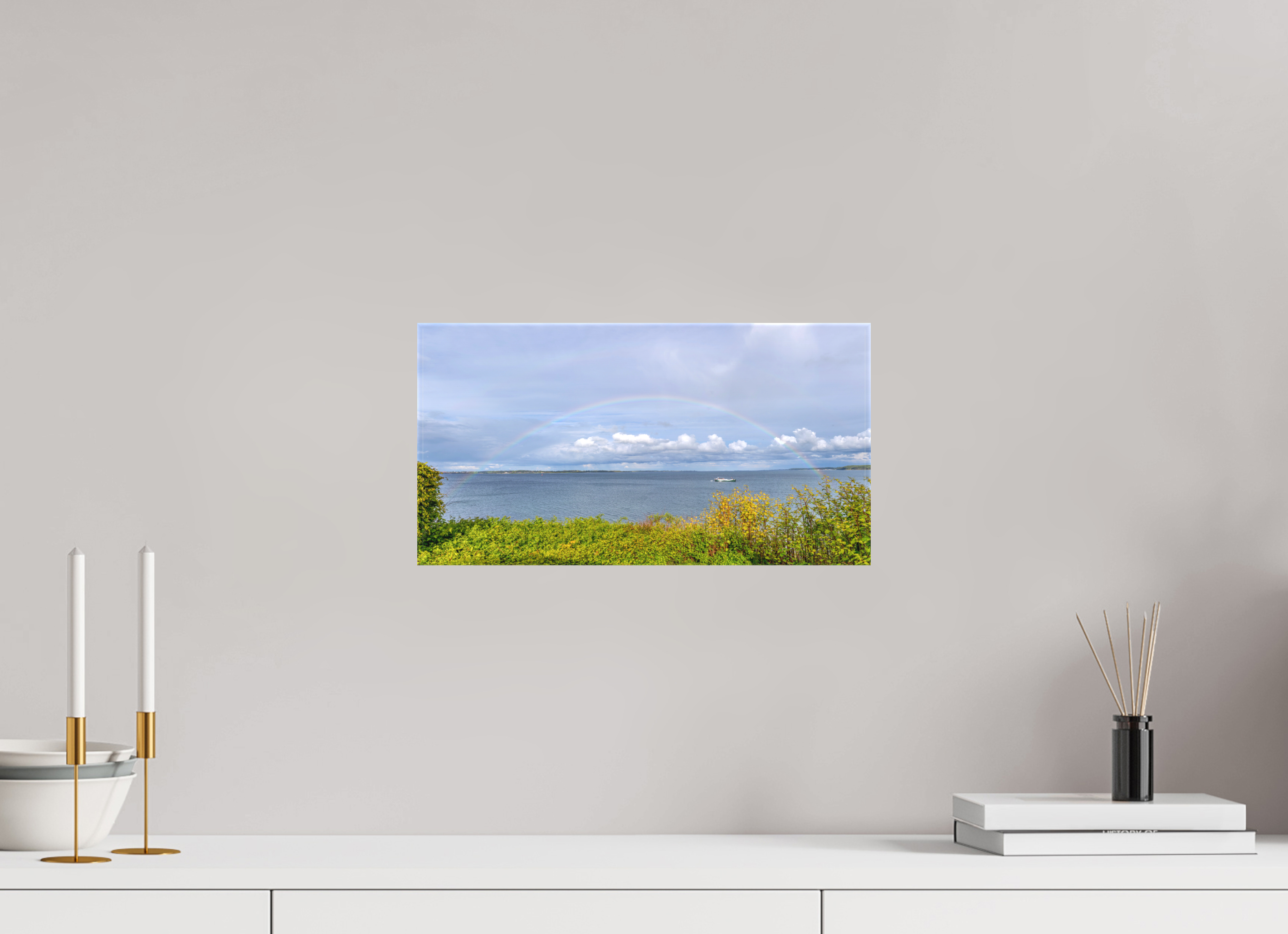38,4 x 20 cm, Leinwand Painted Horizon