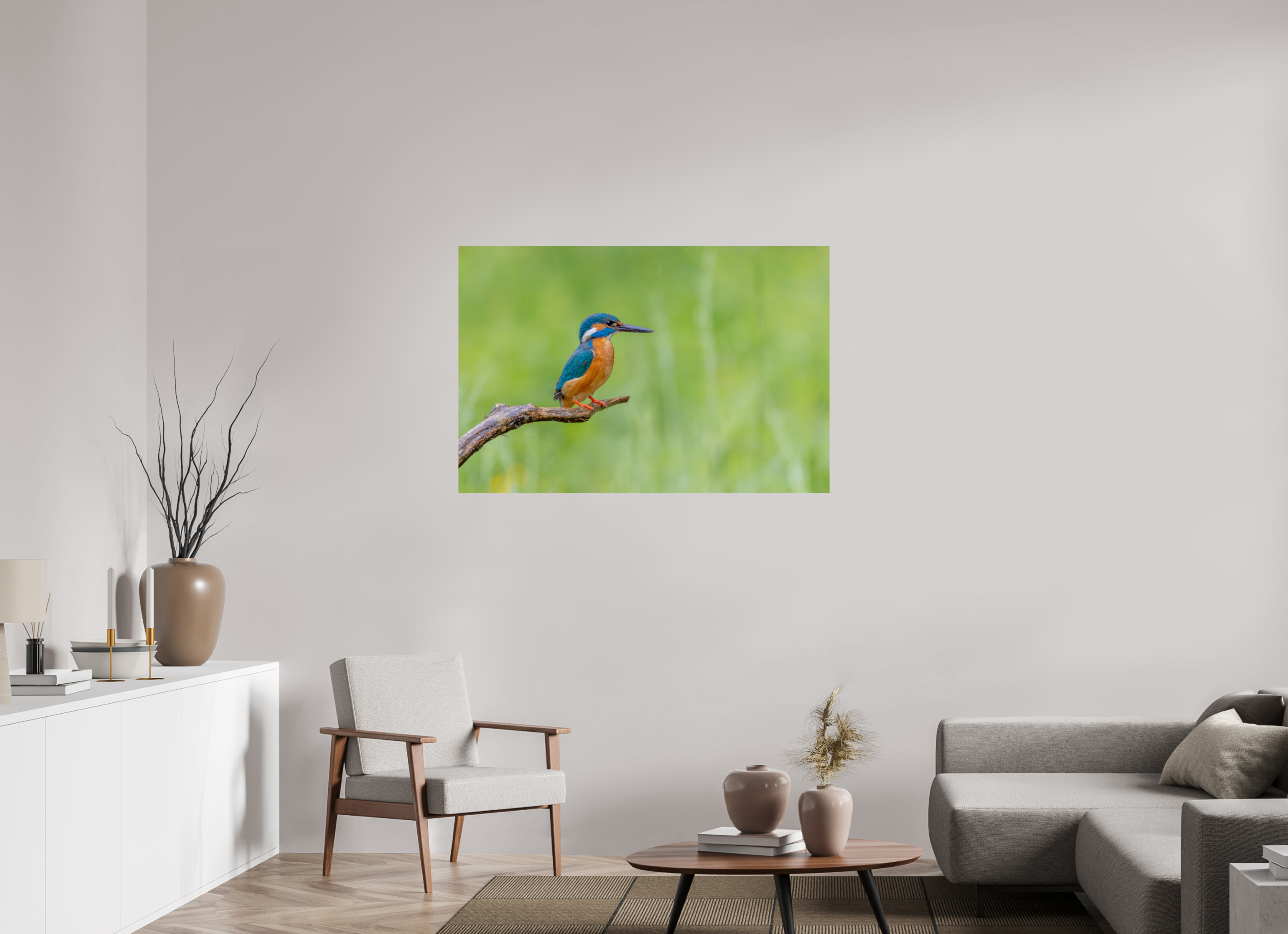 120 x 80 cm, Fine Art Print auf Alu-Dibond Silent Watcher