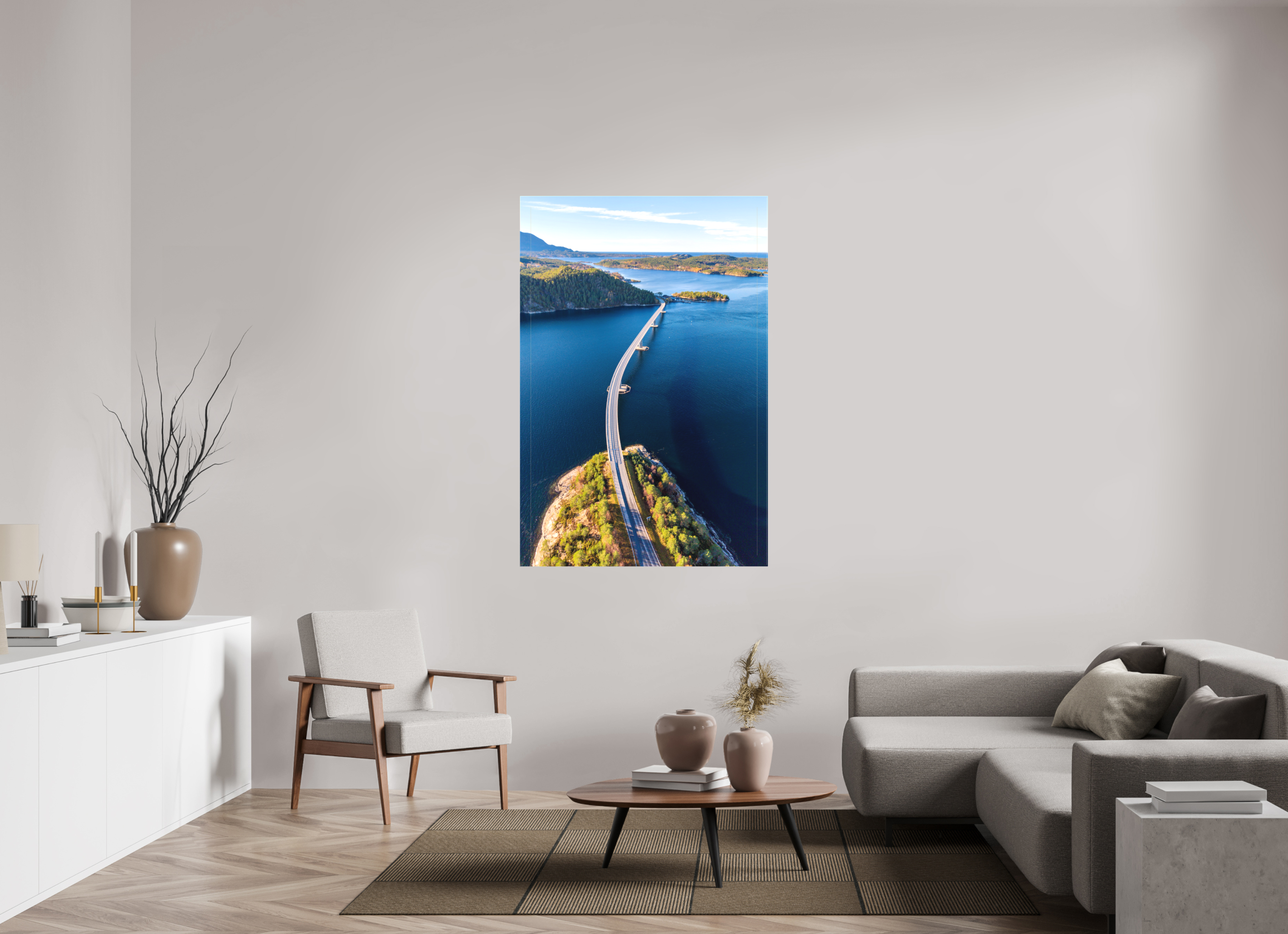 100 x 150 cm, Leinwand Ocean Gateway