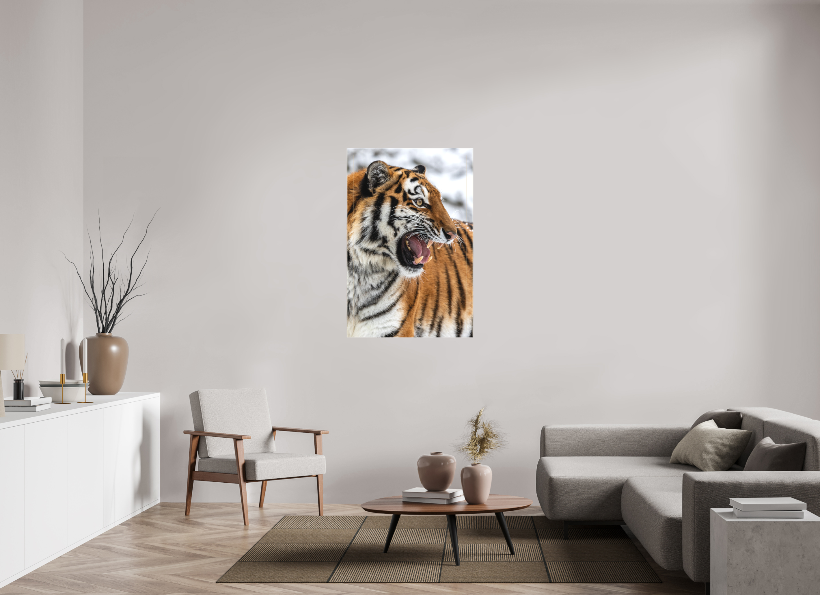 80 x 120 cm, Leinwand Fierce Presence
