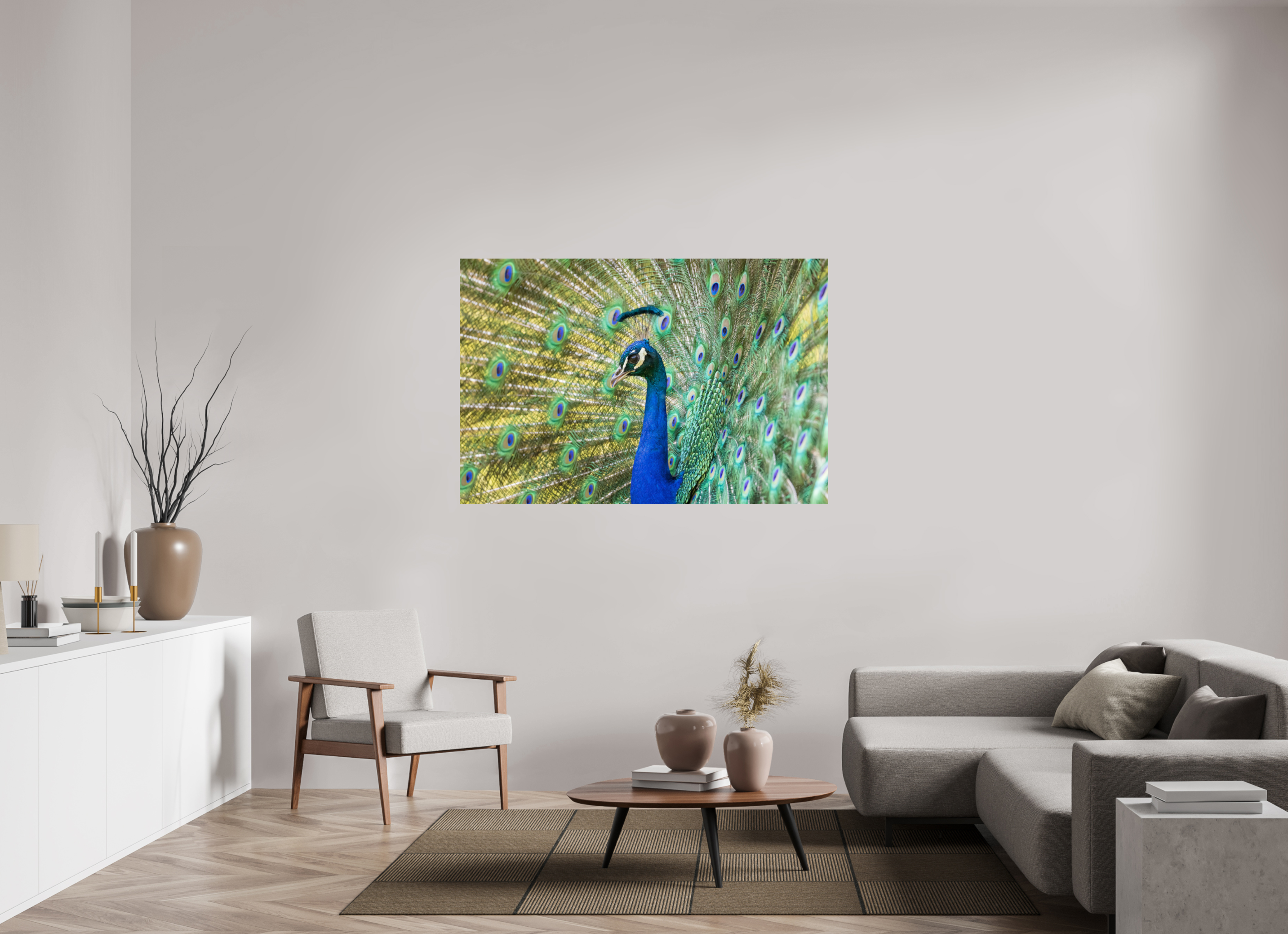 150 x 100 cm, Fine Art Print auf Alu-Dibond Majestic Profile