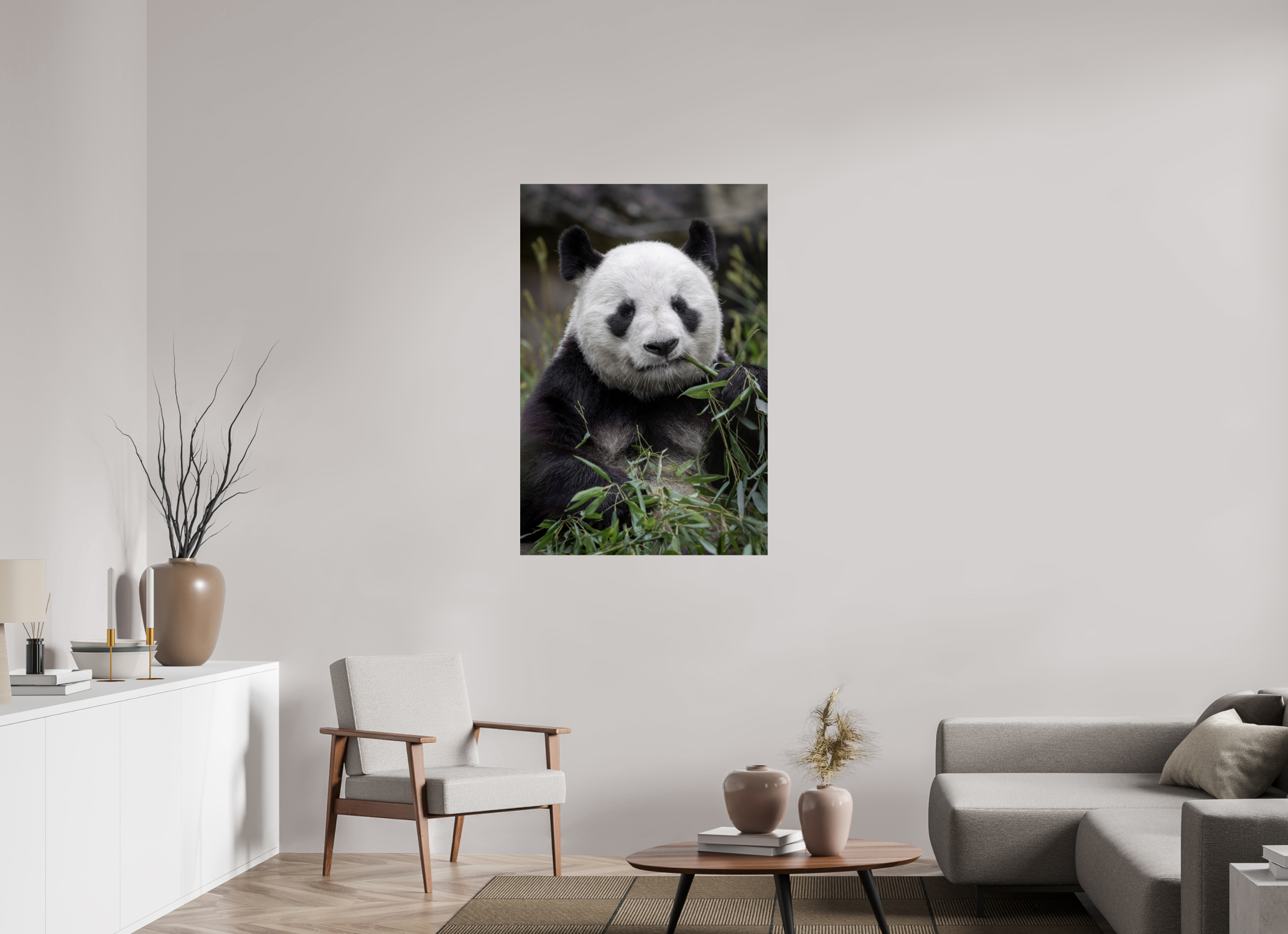 80 x 120 cm, Fine Art Print auf Alu-Dibond Gentle Munch