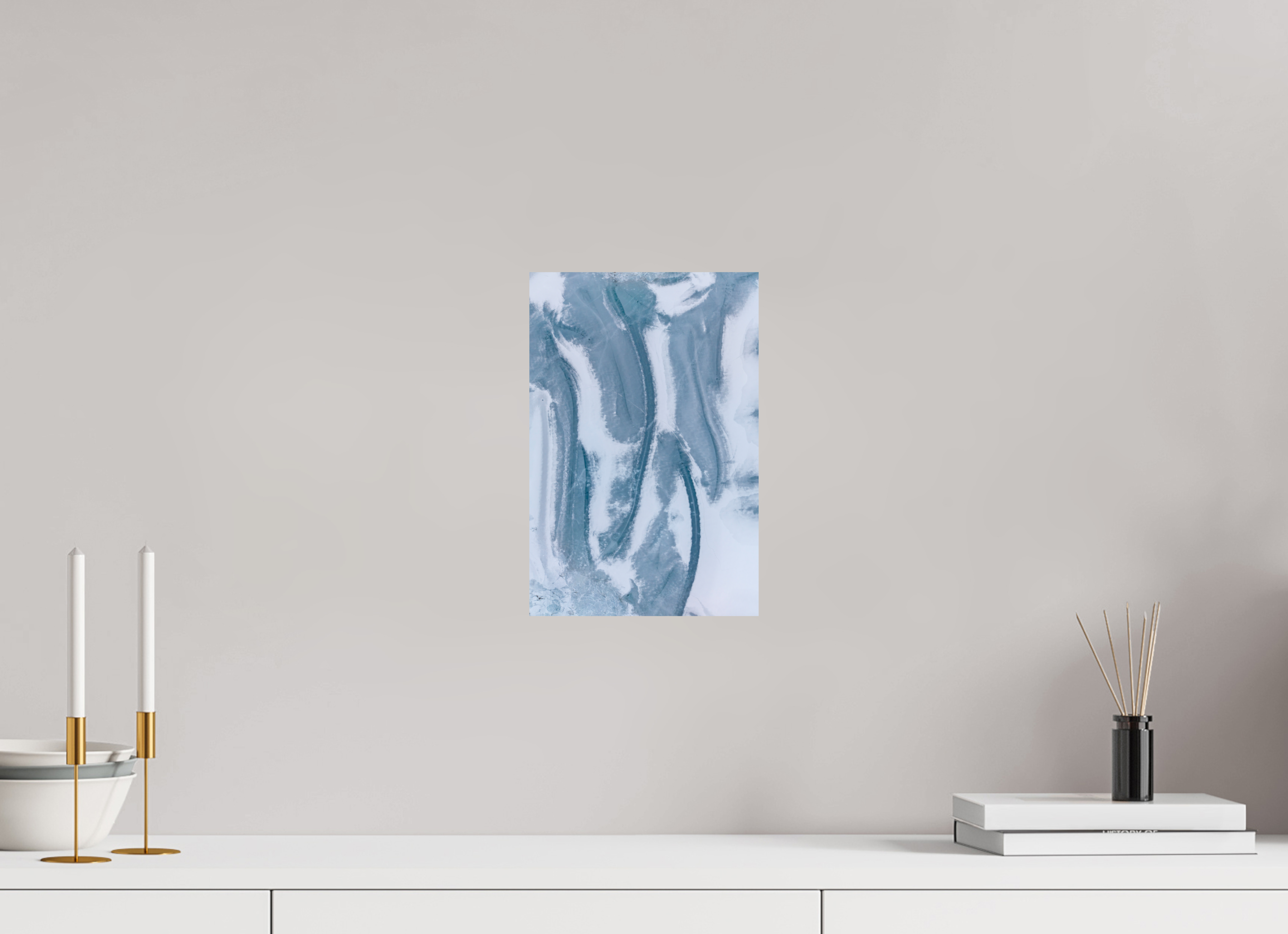20 x 30 cm, Fine Art Print auf Alu-Dibond Ice Canvas