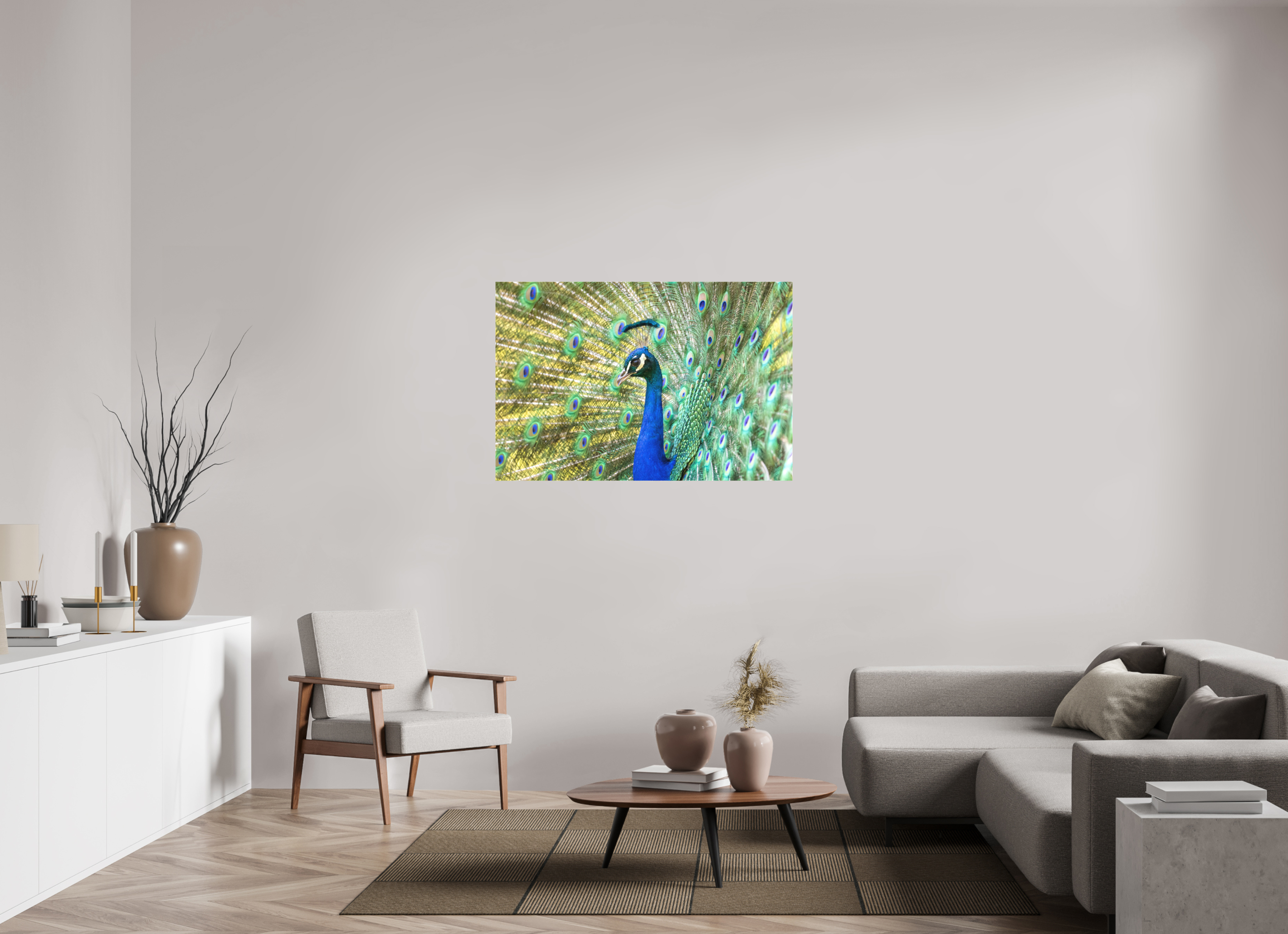 120 x 80 cm, Leinwand Majestic Profile