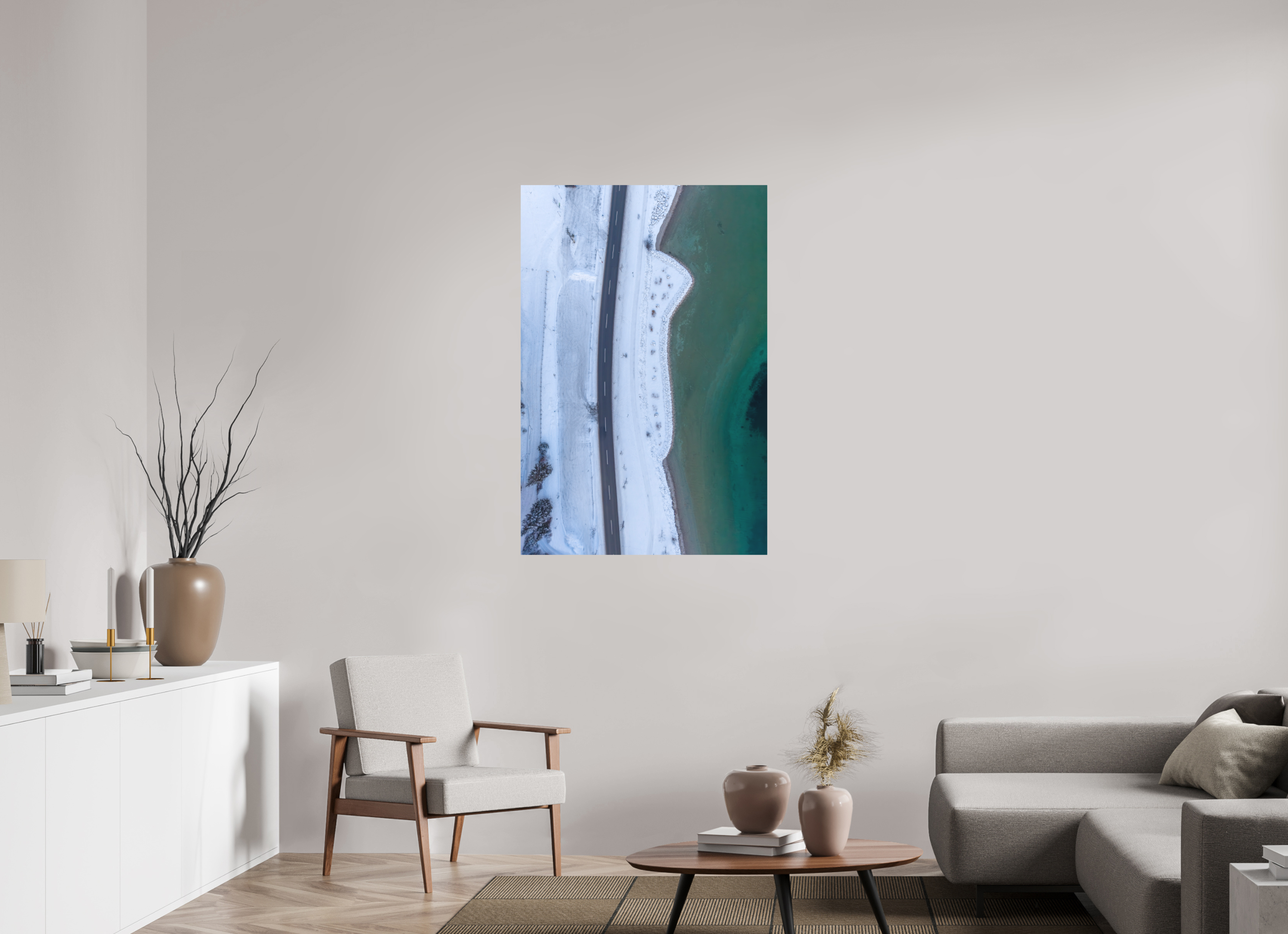80 x 120 cm, Fine-Art Print Matt Silent Shoreline