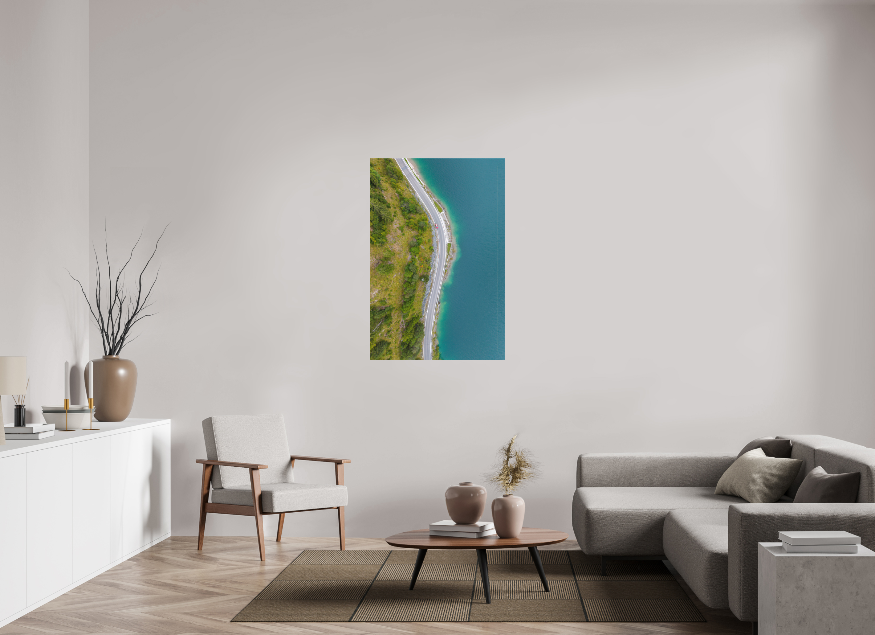 80 x 120 cm, Leinwand Edge of Serenety