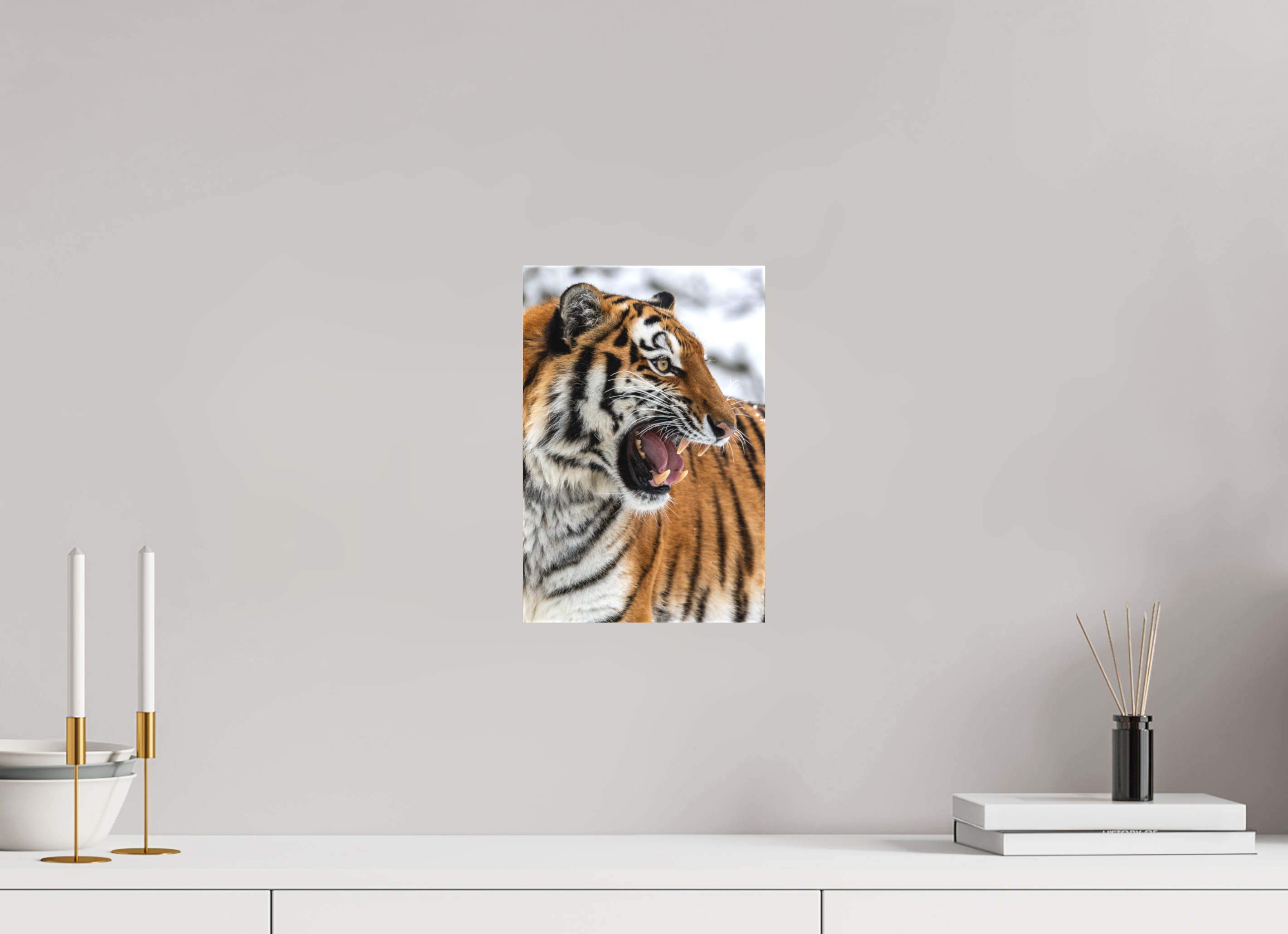 20 x 30 cm, Leinwand Fierce Presence