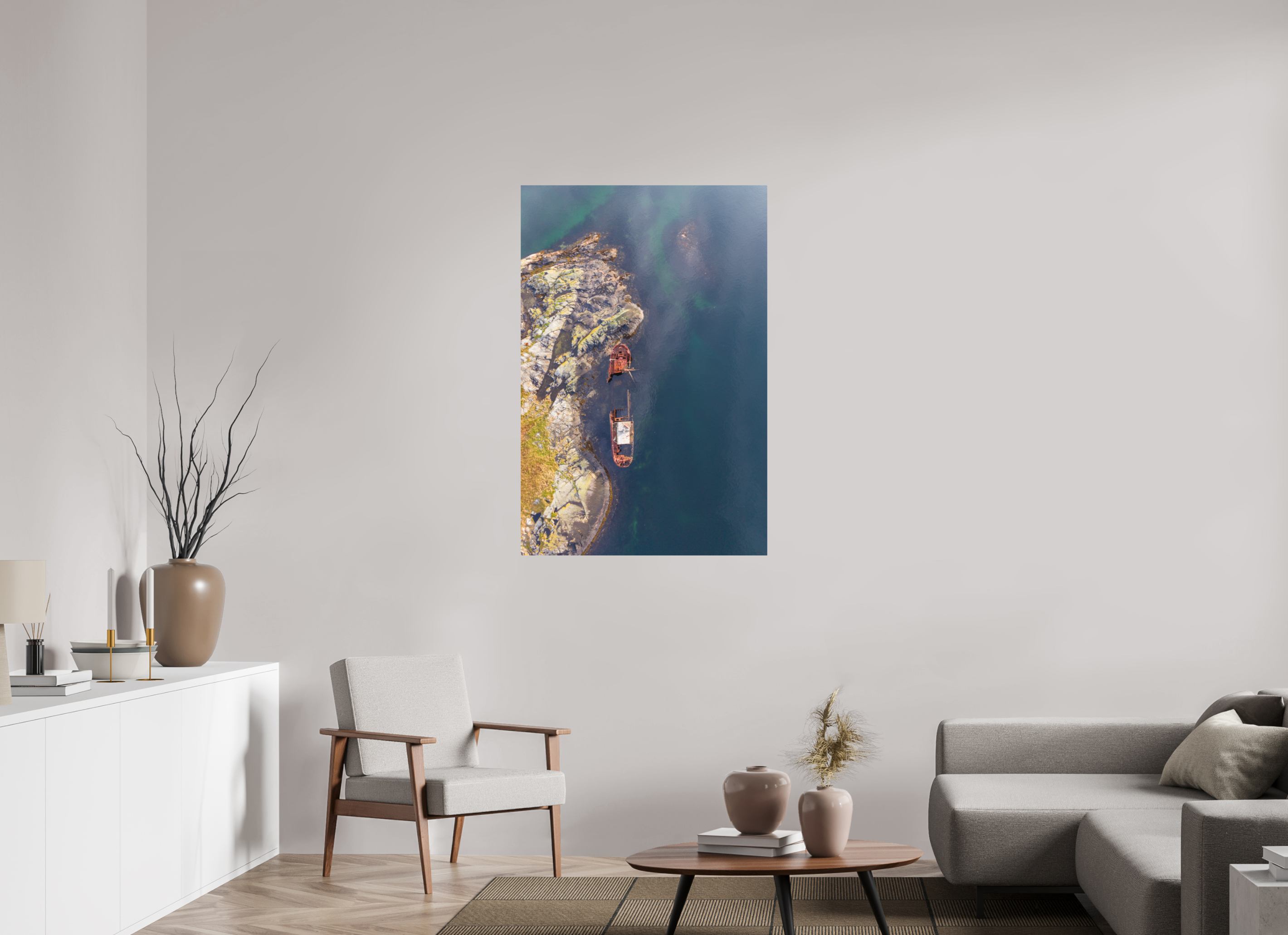 80 x 120 cm, Fine-Art Matt Coastal Relic