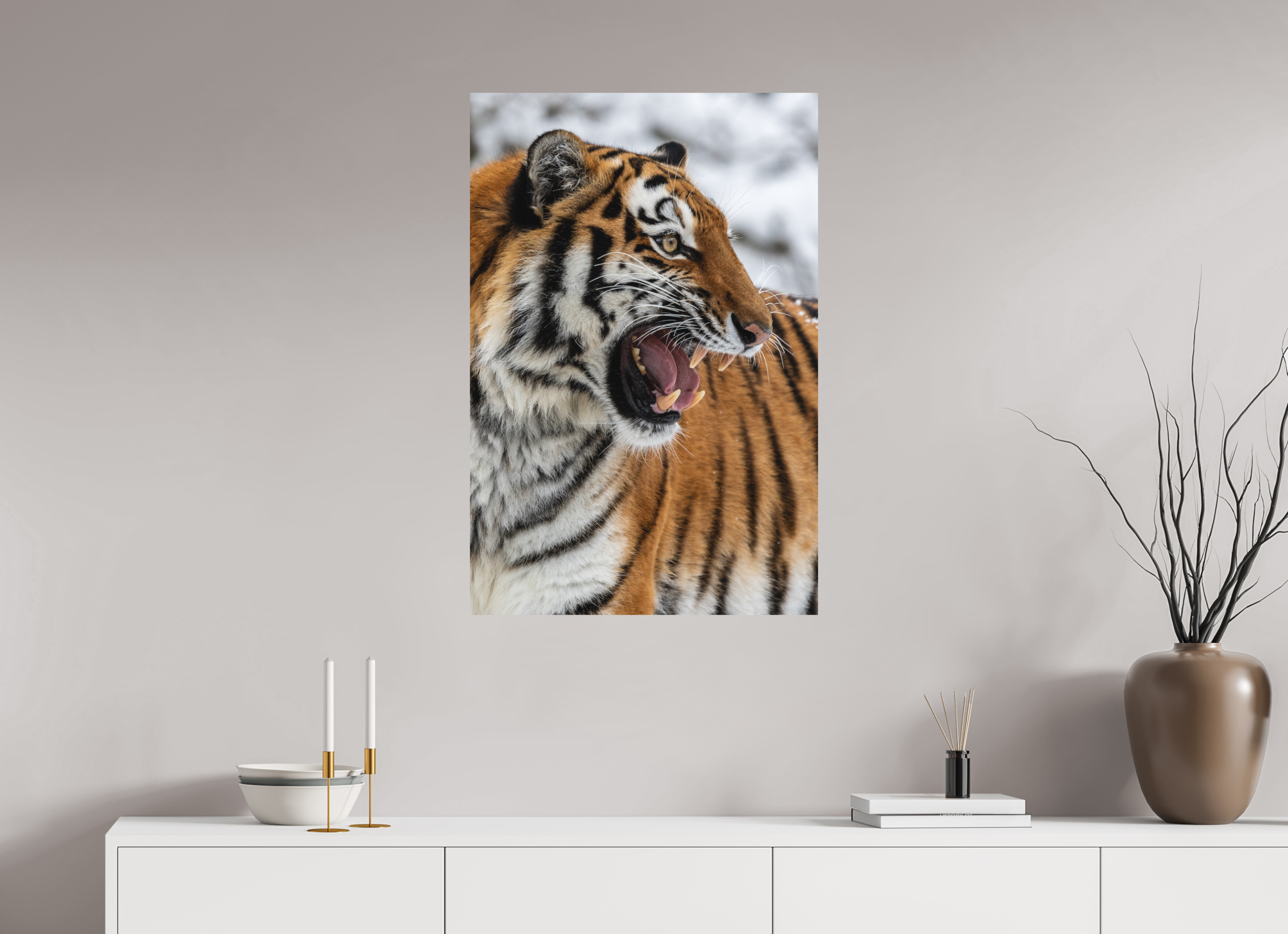 60 x 90 cm, Fine-Art Print Matt Fierce Presence