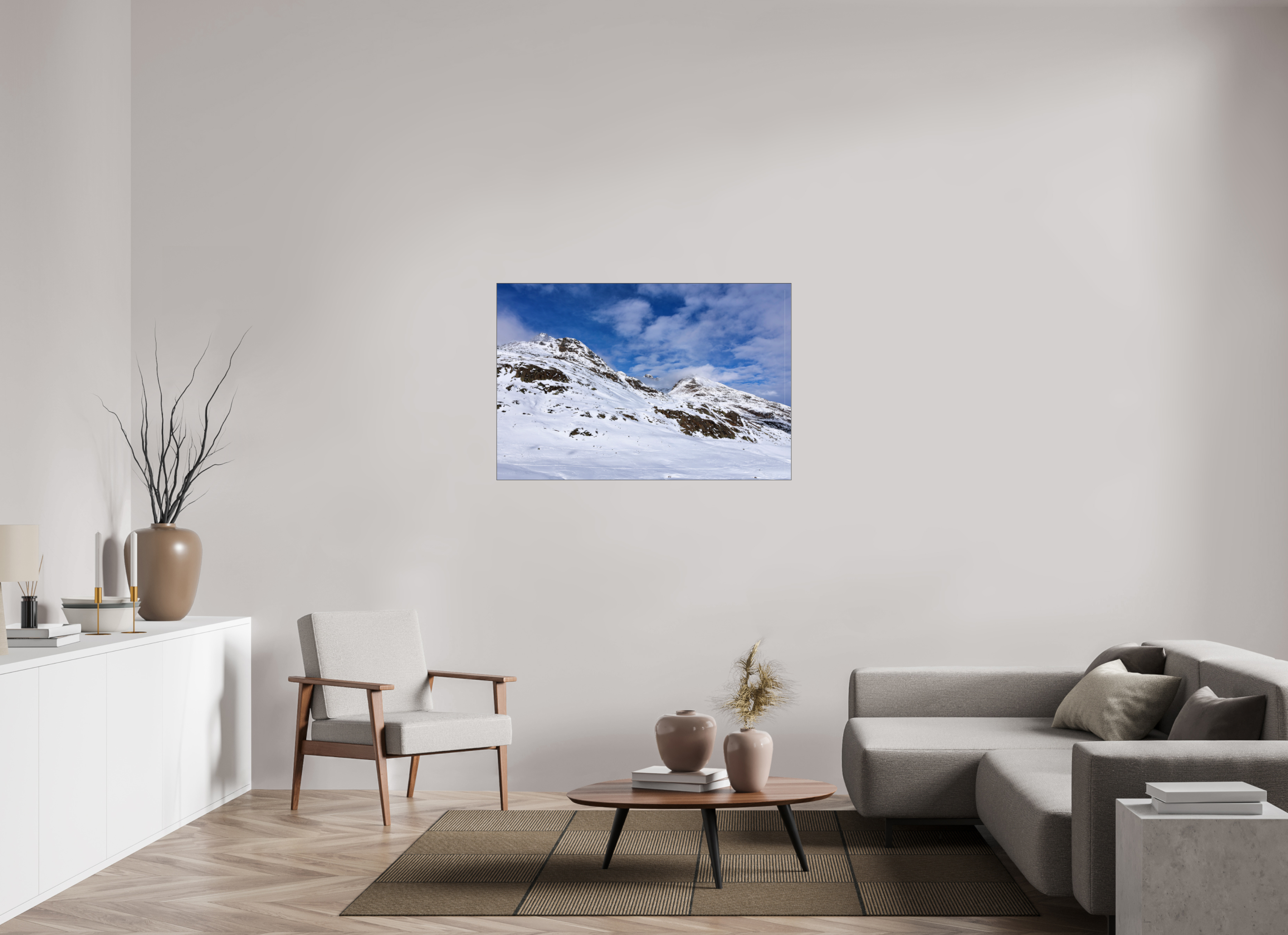 120 x 80 cm, Foto-Abzug hinter Acrylglas glänzend High Serenity