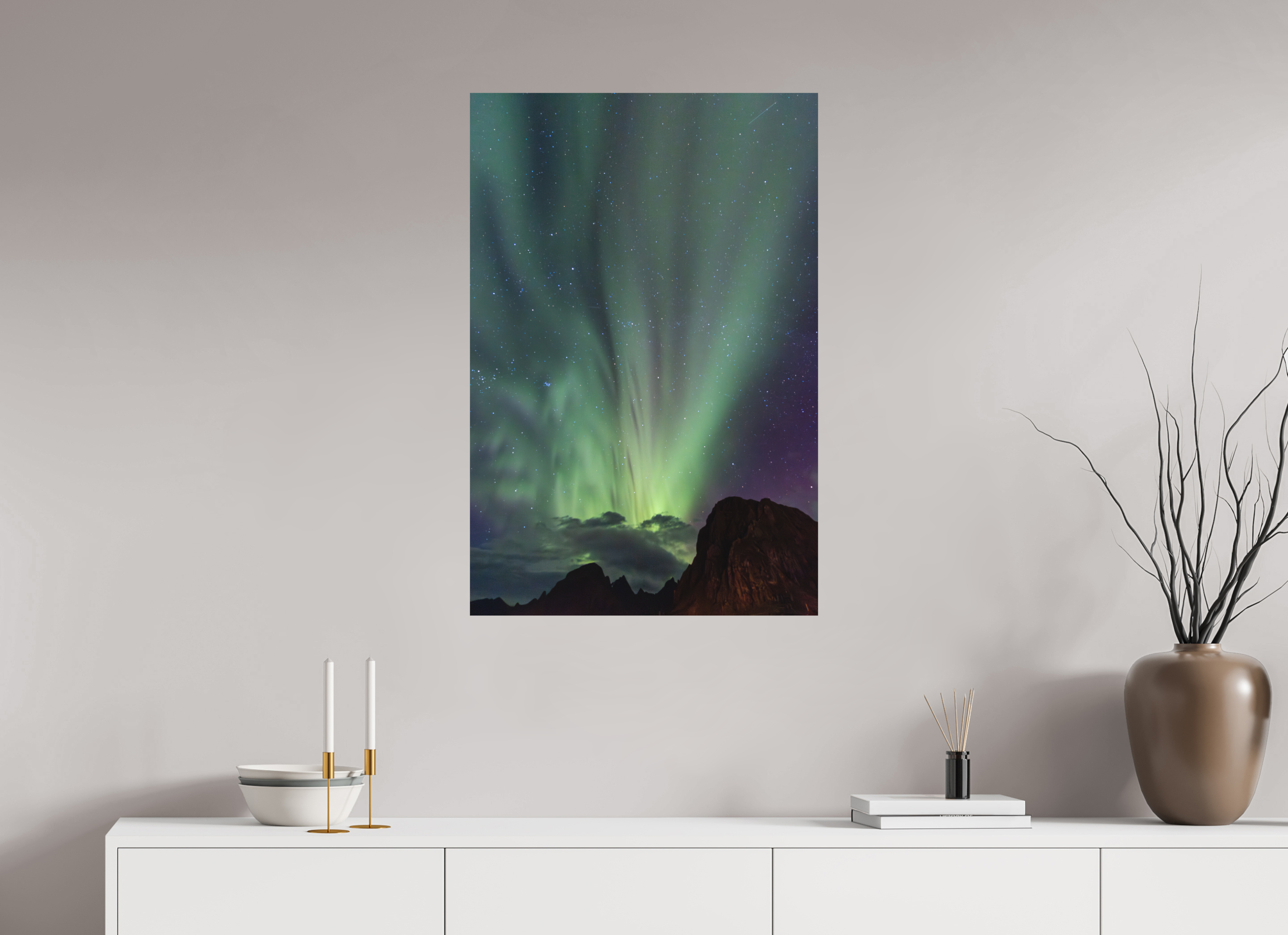 60 x 90 cm, Fine-Art Matt Polar Nights