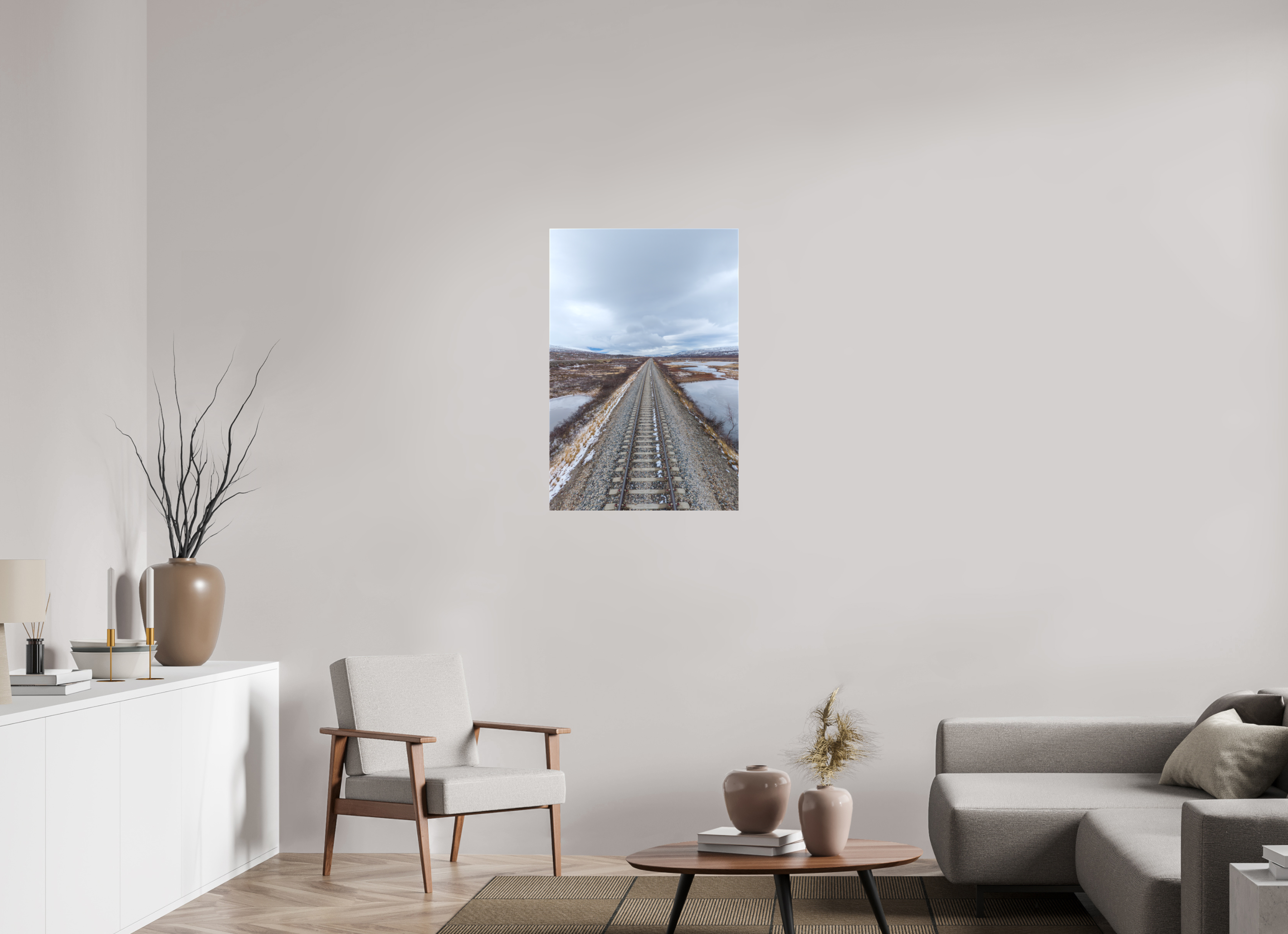 60 x 90 cm, Leinwand Endless Tracks