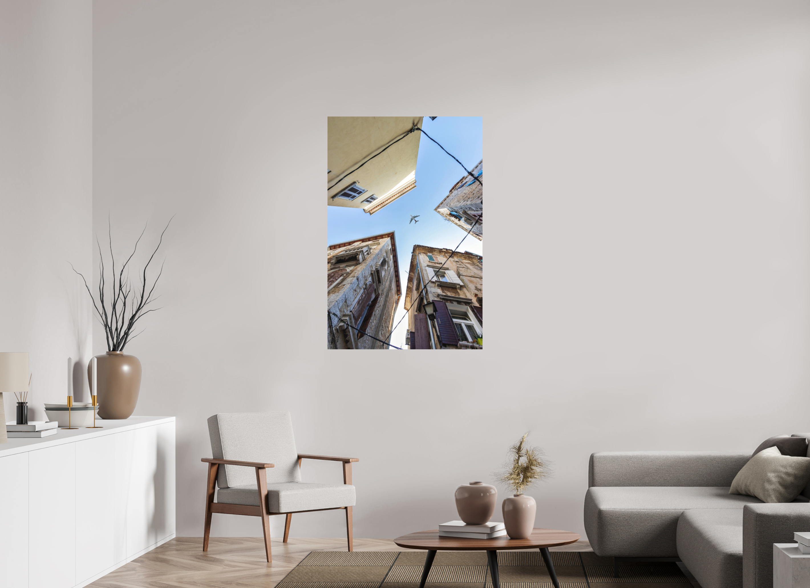 80 x 120 cm, Fine-Art Matt Urban Flight