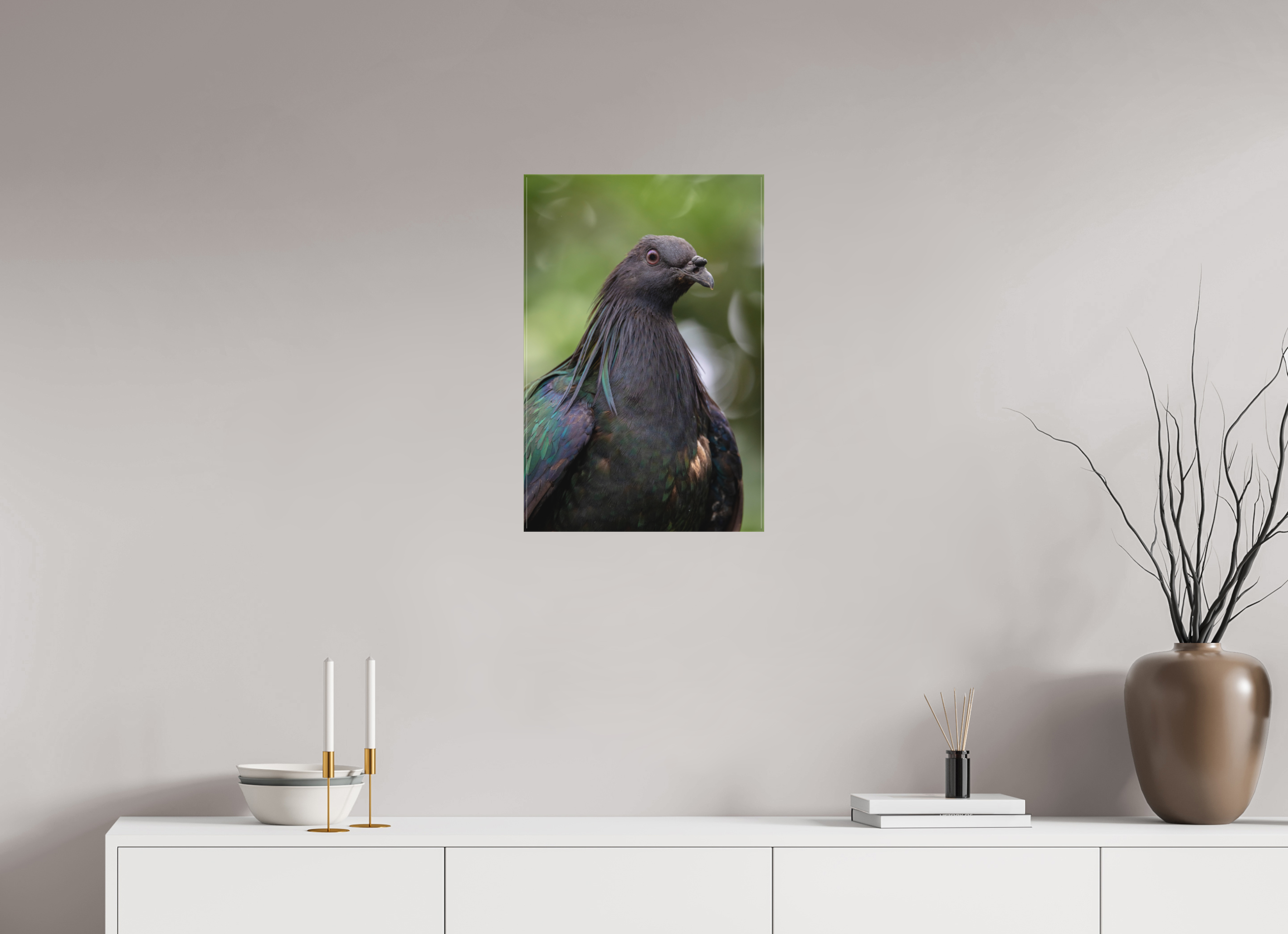 40 x 60 cm, Leinwand Midnight Collar