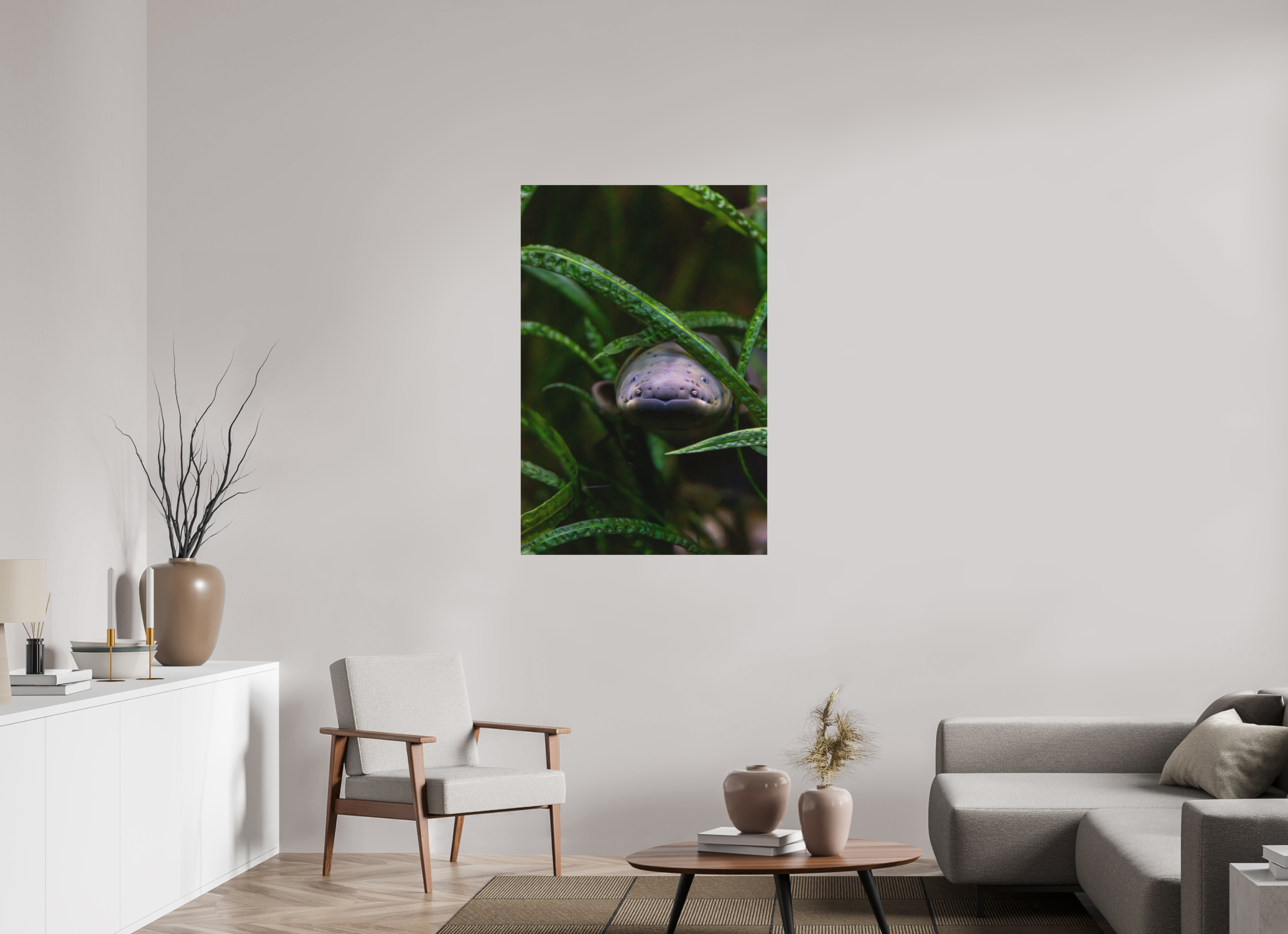 80 x 120 cm, Fine-Art Print Matt Electric Peek