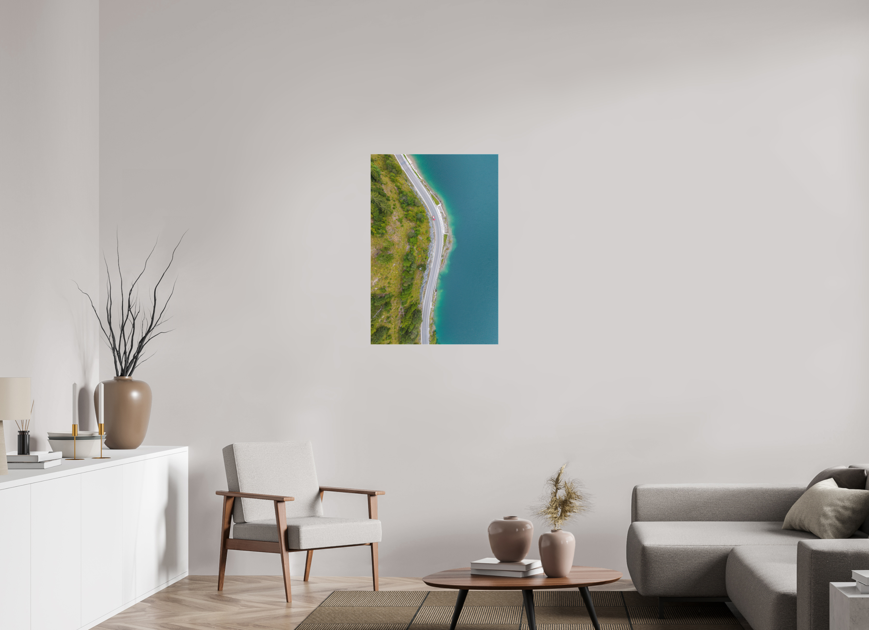 60 x 90 cm, Leinwand Edge of Serenety