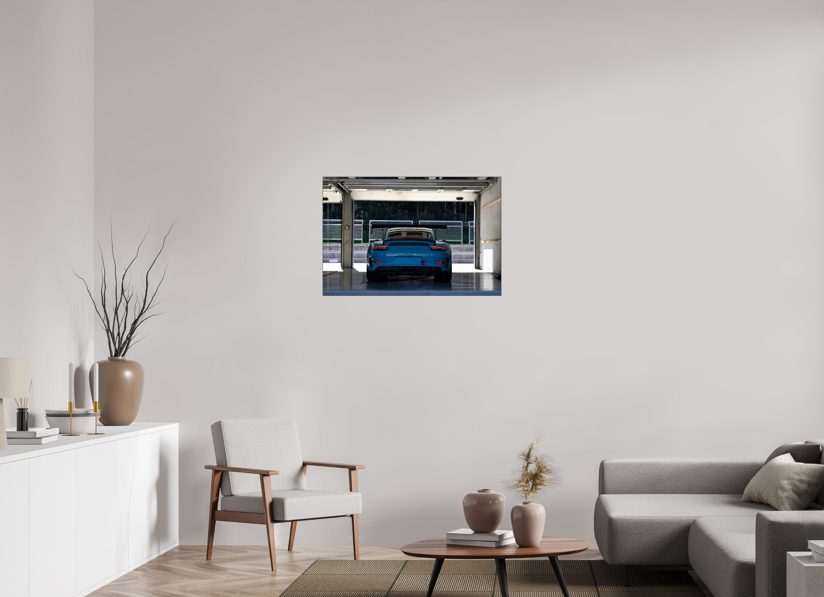 90 x 60 cm, Foto-Abzug hinter Acrylglas glänzend Ready to Launch