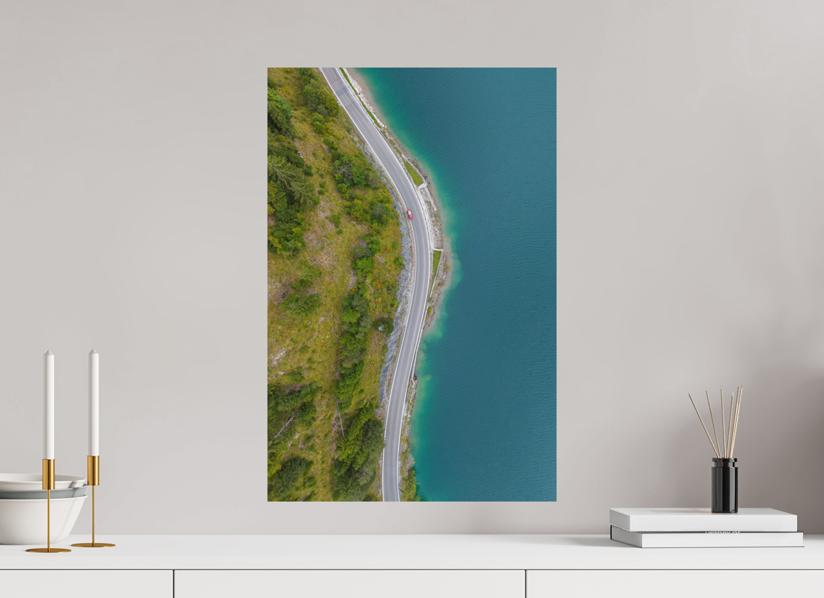 40 x 60 cm, Fine-Art Matt Edge of Serenety