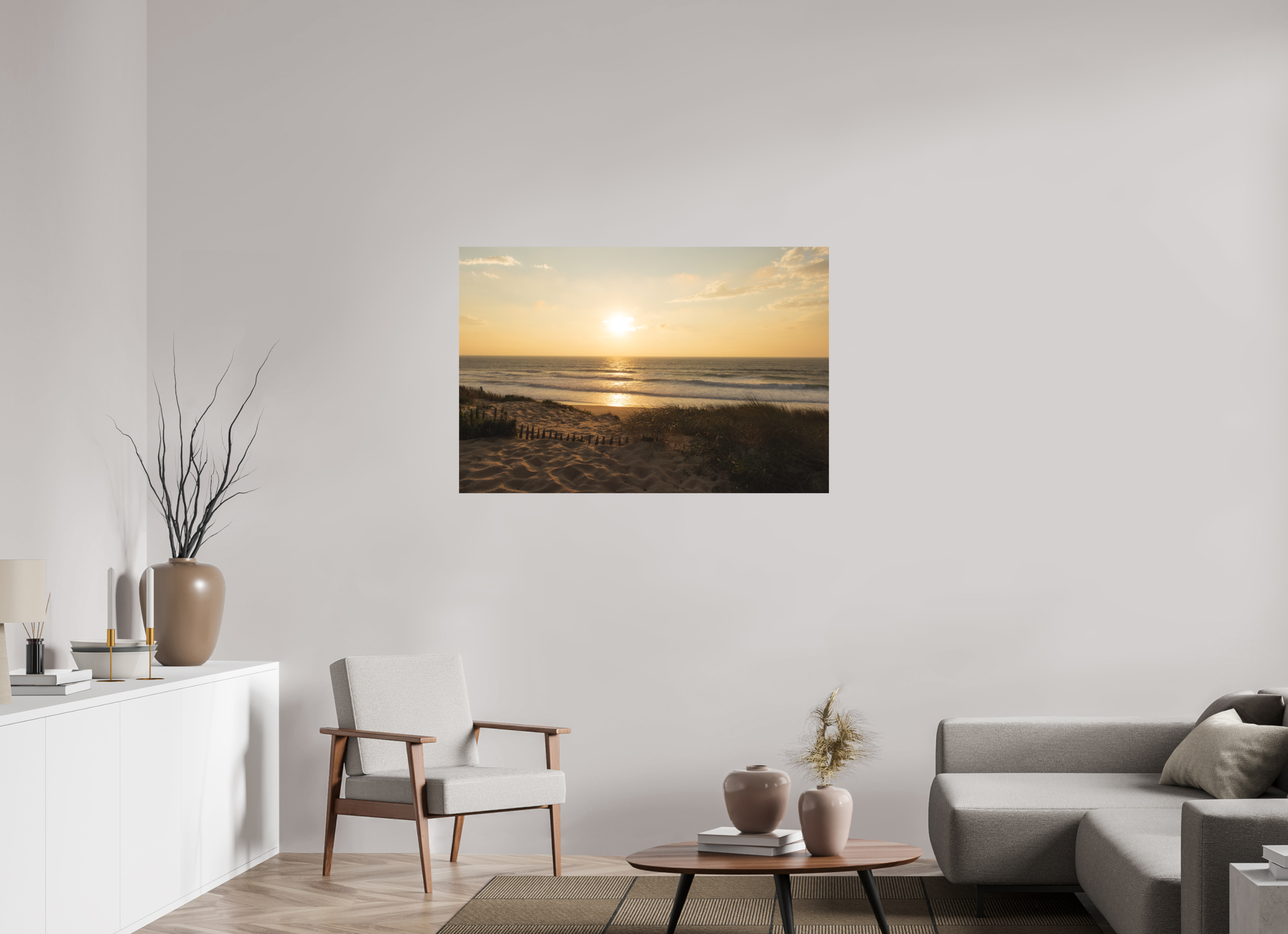 120 x 80 cm, Fine-Art Matt Atlantic Glow