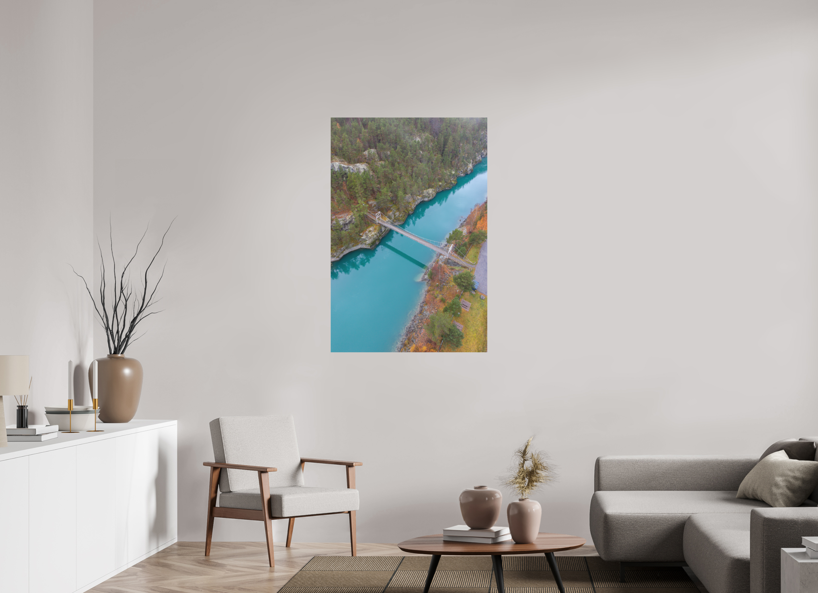 80 x 120 cm, Fine-Art Matt Suspended Harmony