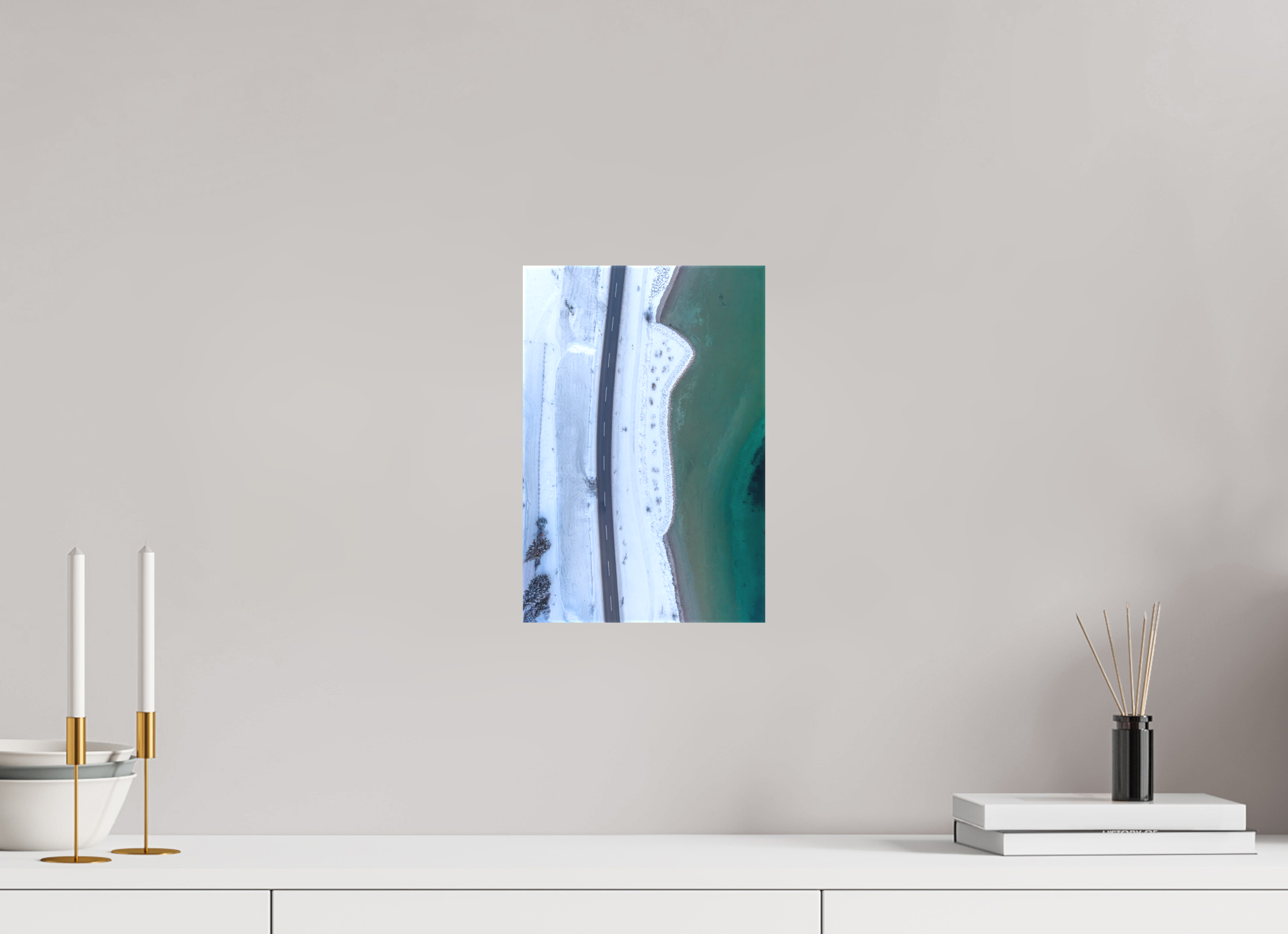 20 x 30 cm, Leinwand Silent Shoreline