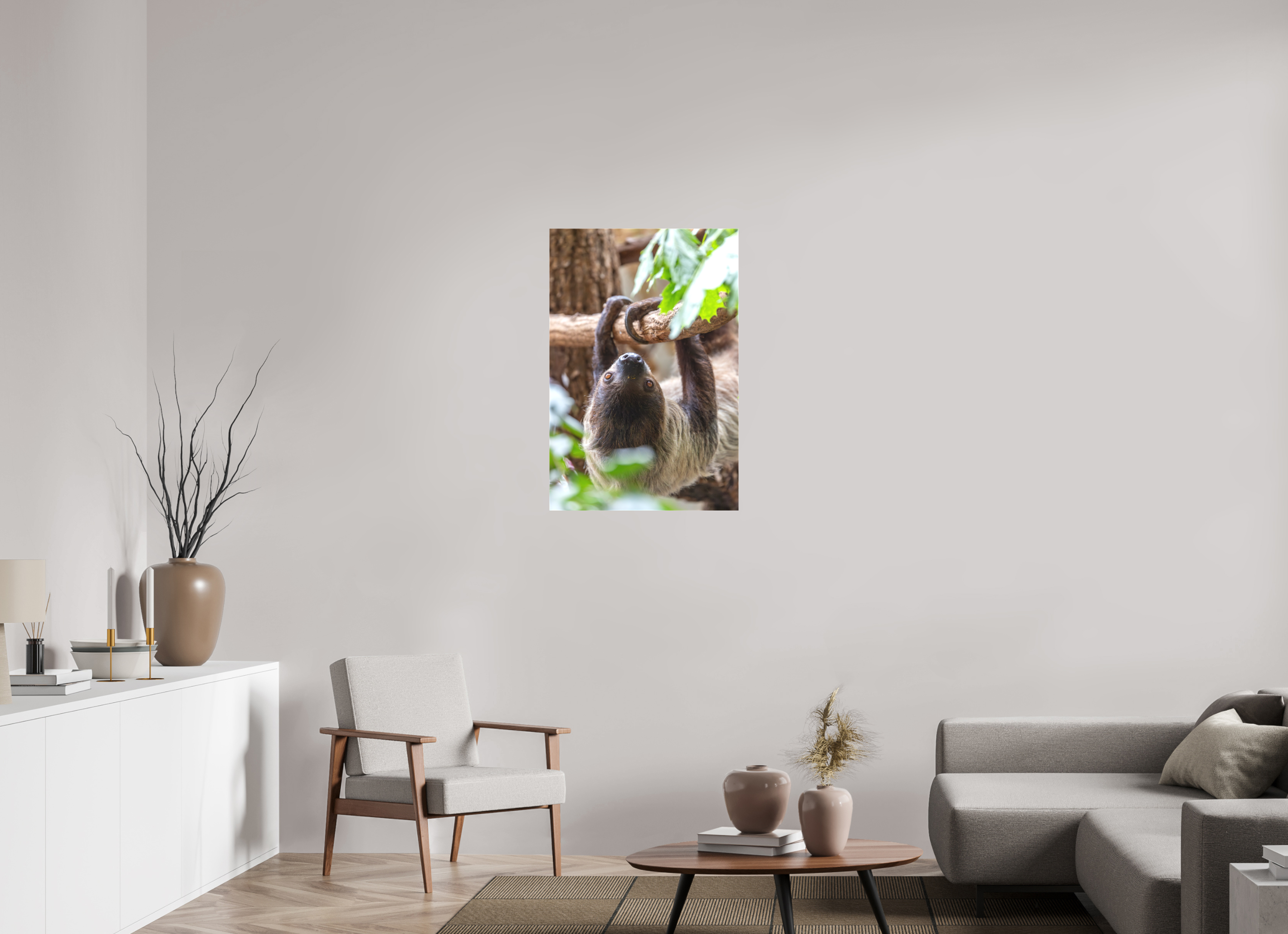 60 x 90 cm, Leinwand Hanging Around