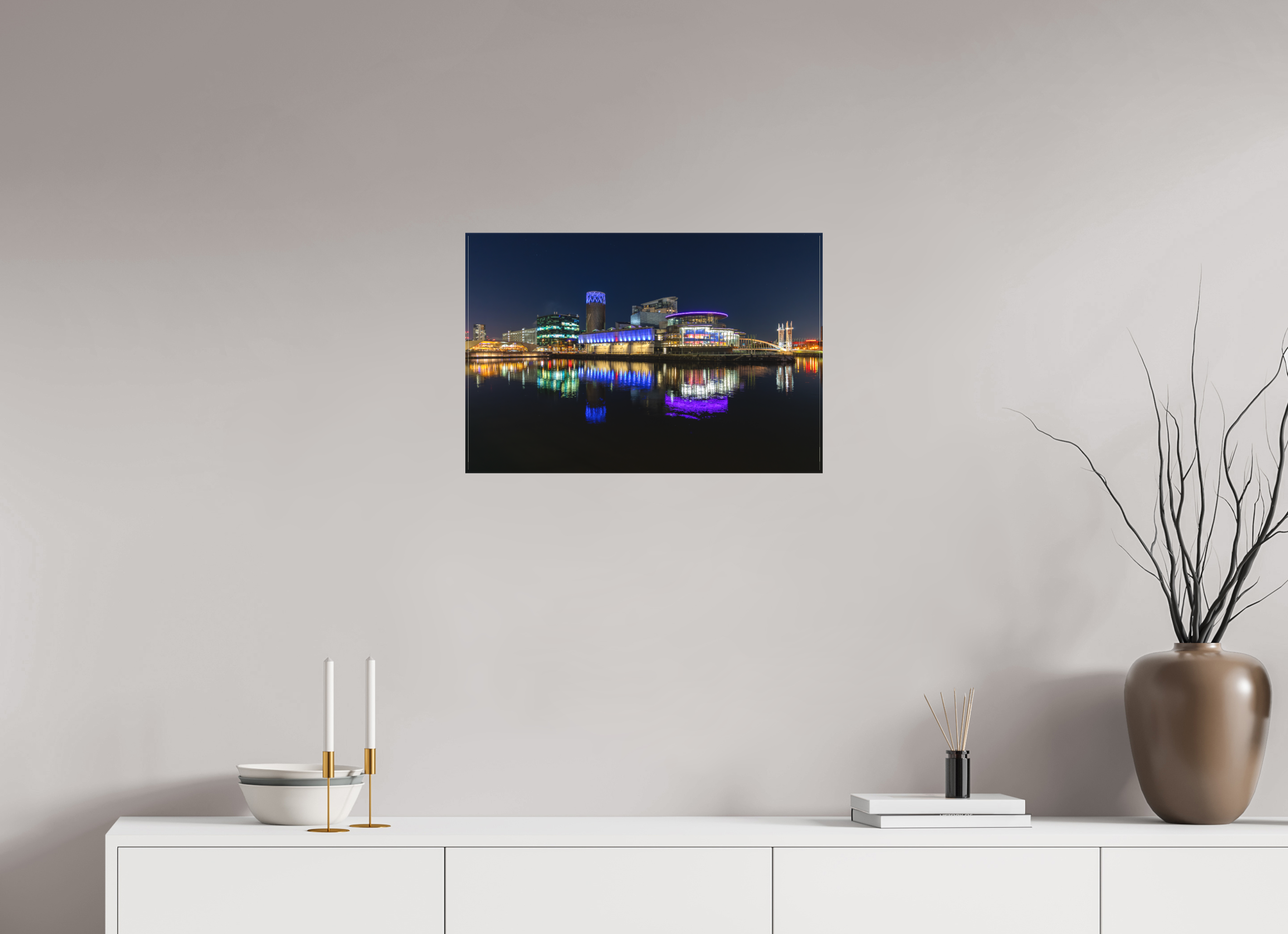 60 x 40 cm, Leinwand Urban Reflections