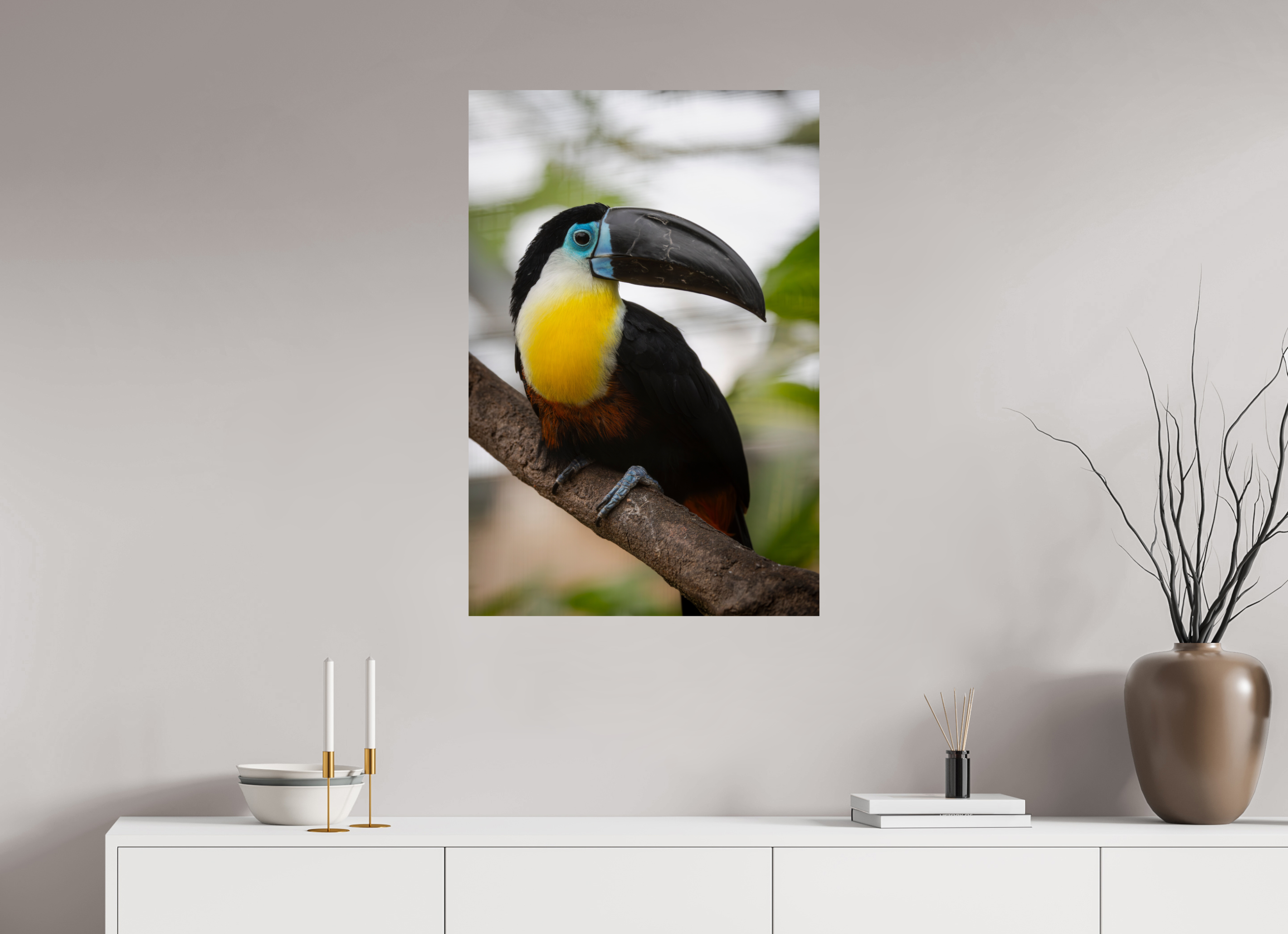 60 x 90 cm, Fine Art Print auf Alu-Dibond Tropical Wonder