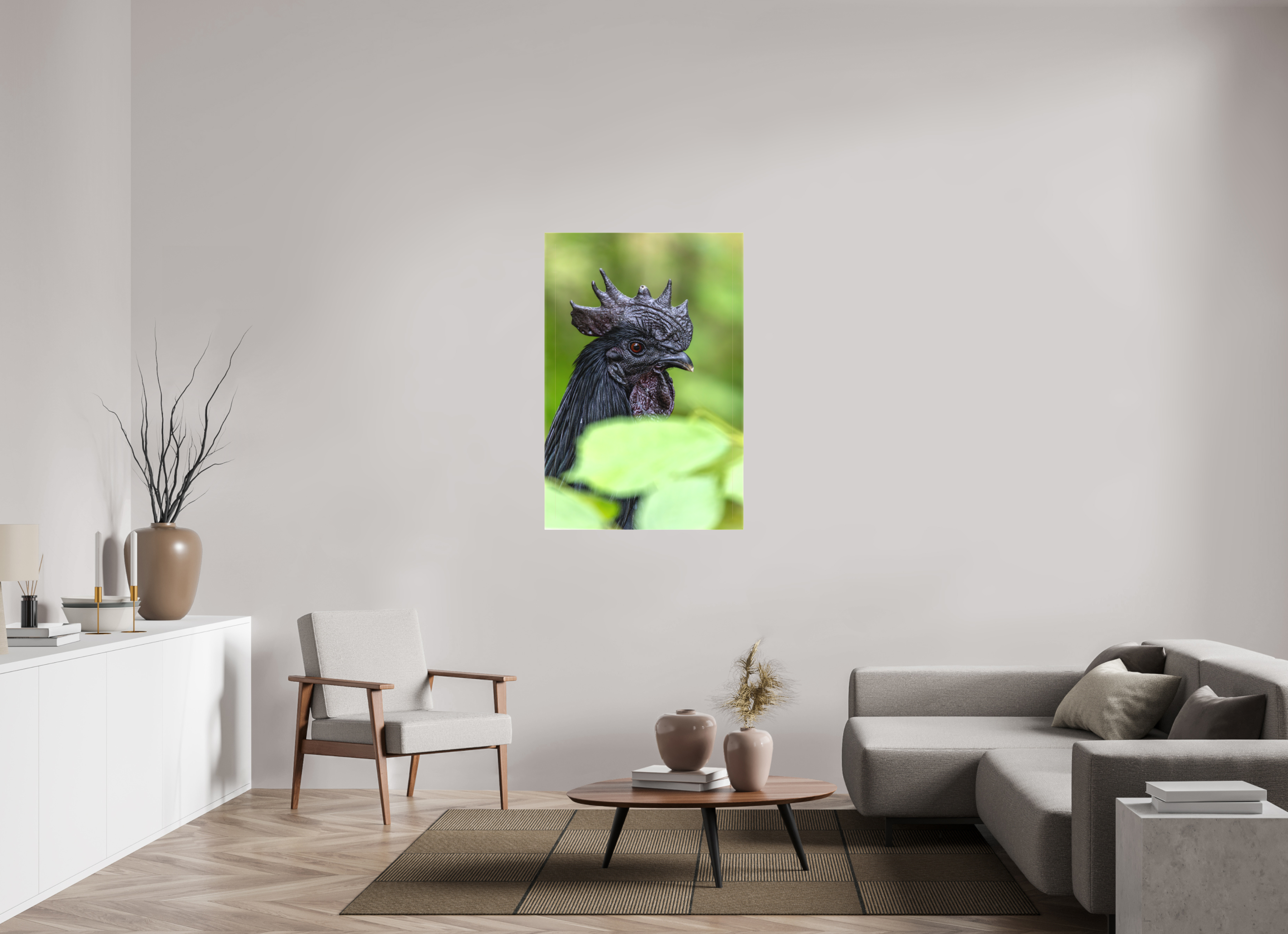 80 x 120 cm, Leinwand Black Majesty