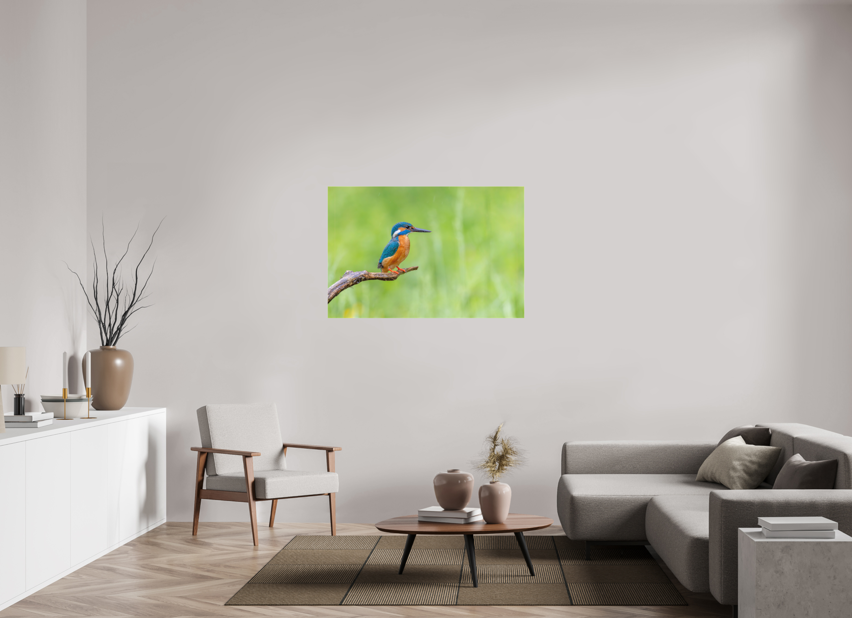120 x 80 cm, Leinwand Silent Watcher