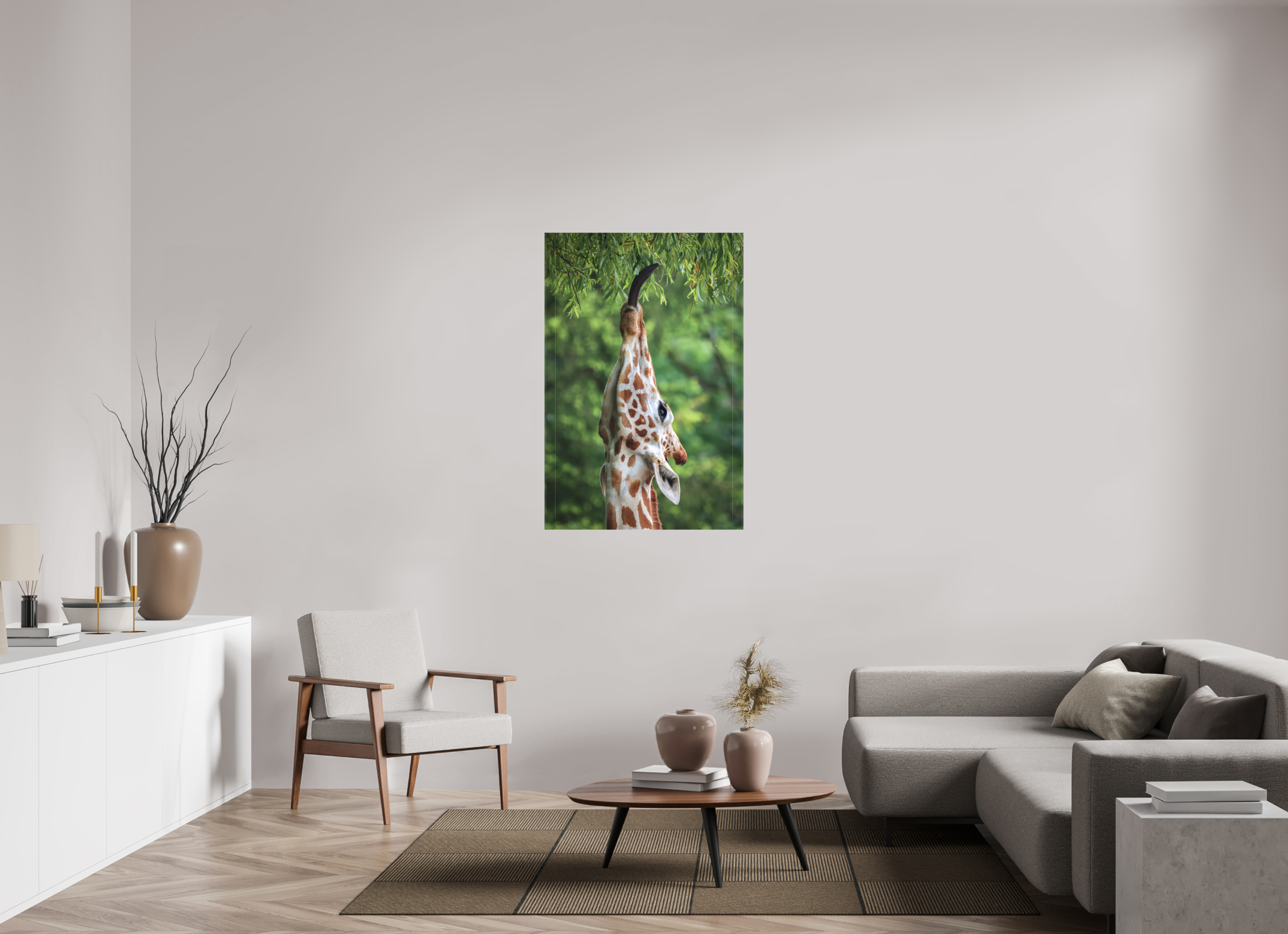 80 x 120 cm, Leinwand Tree Top Snack
