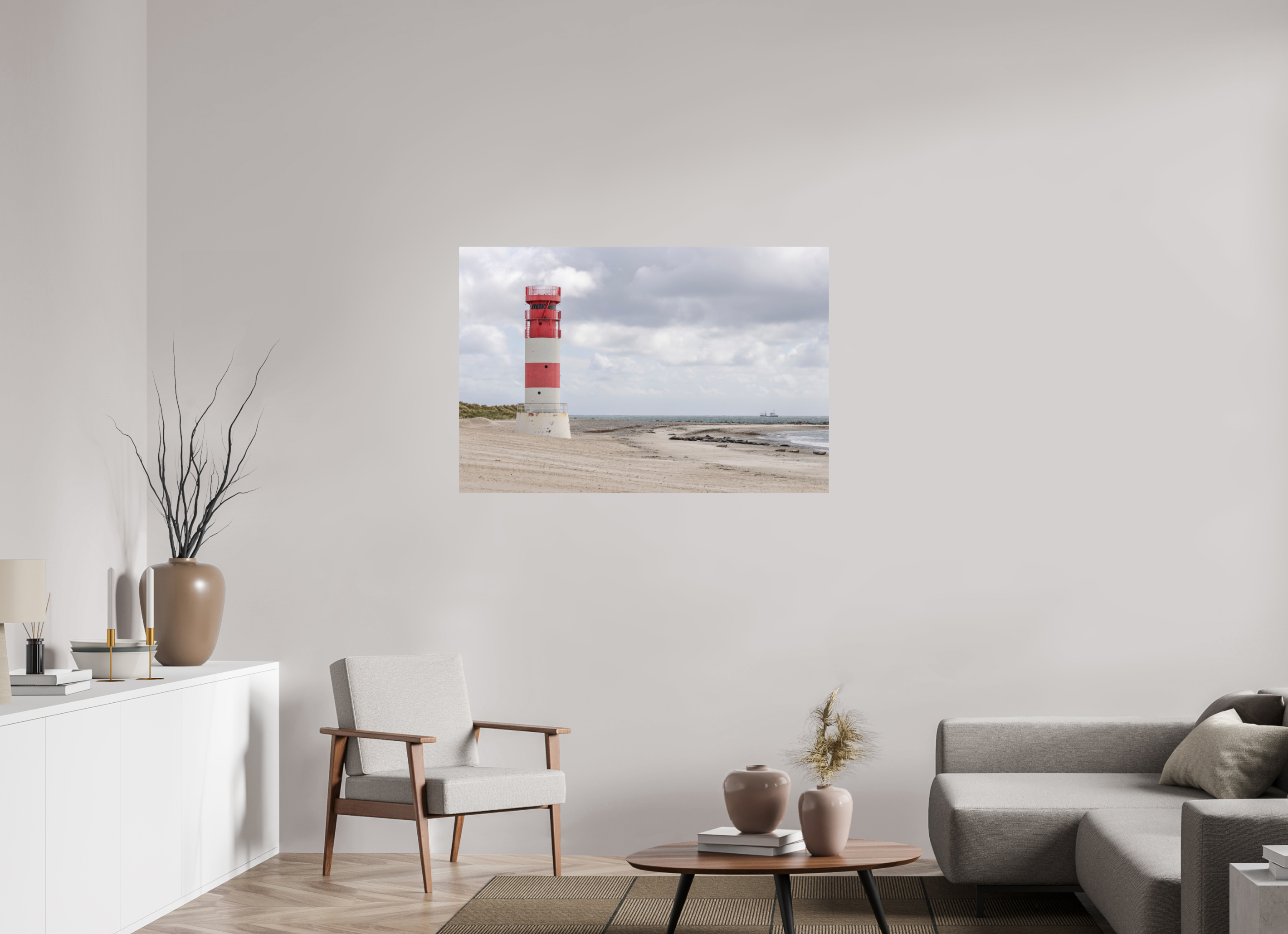 120 x 80 cm, Fine-Art Print Matt Coastal Sanctuary