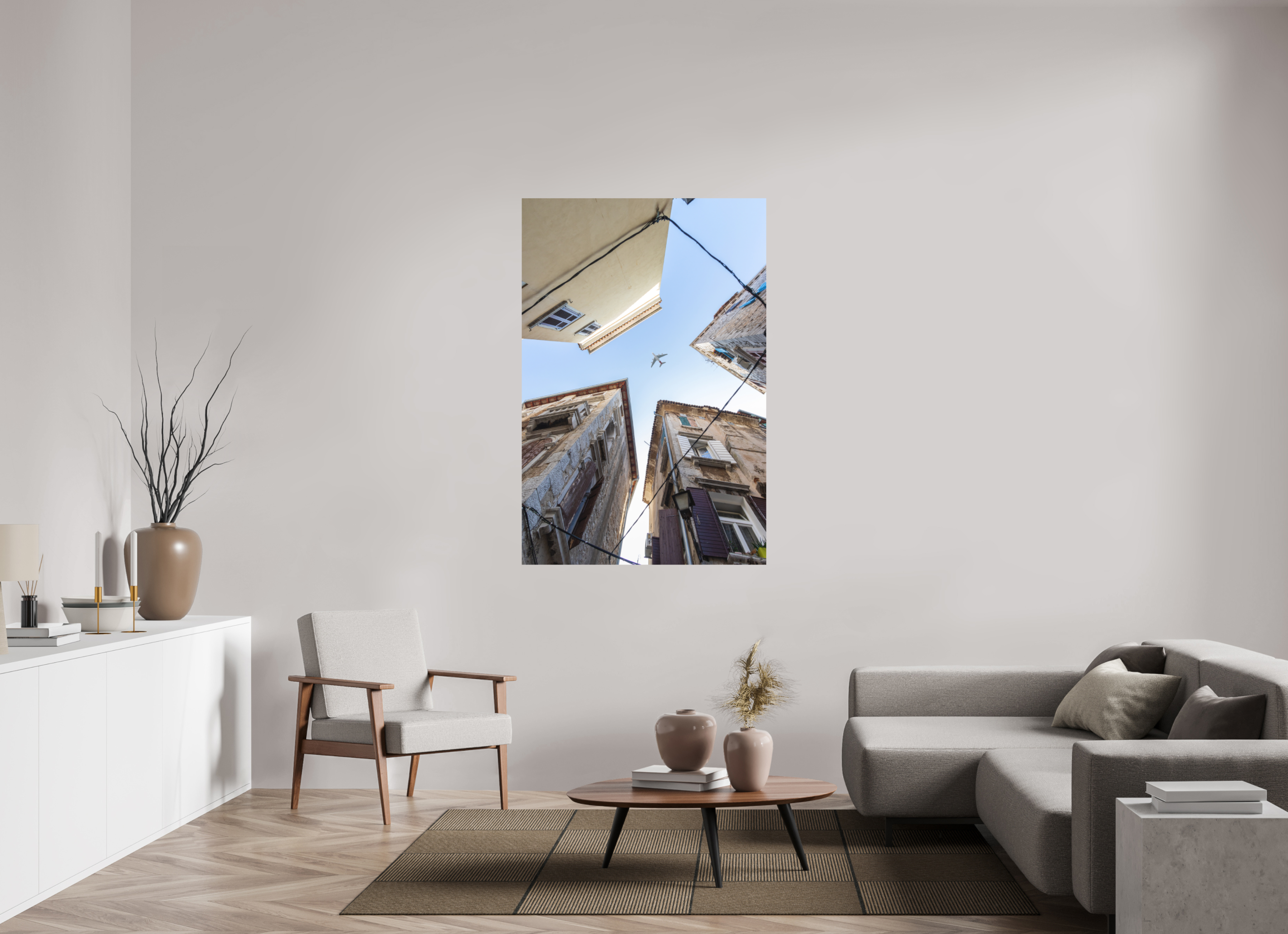 100 x 150 cm, Fine-Art Matt Urban Flight
