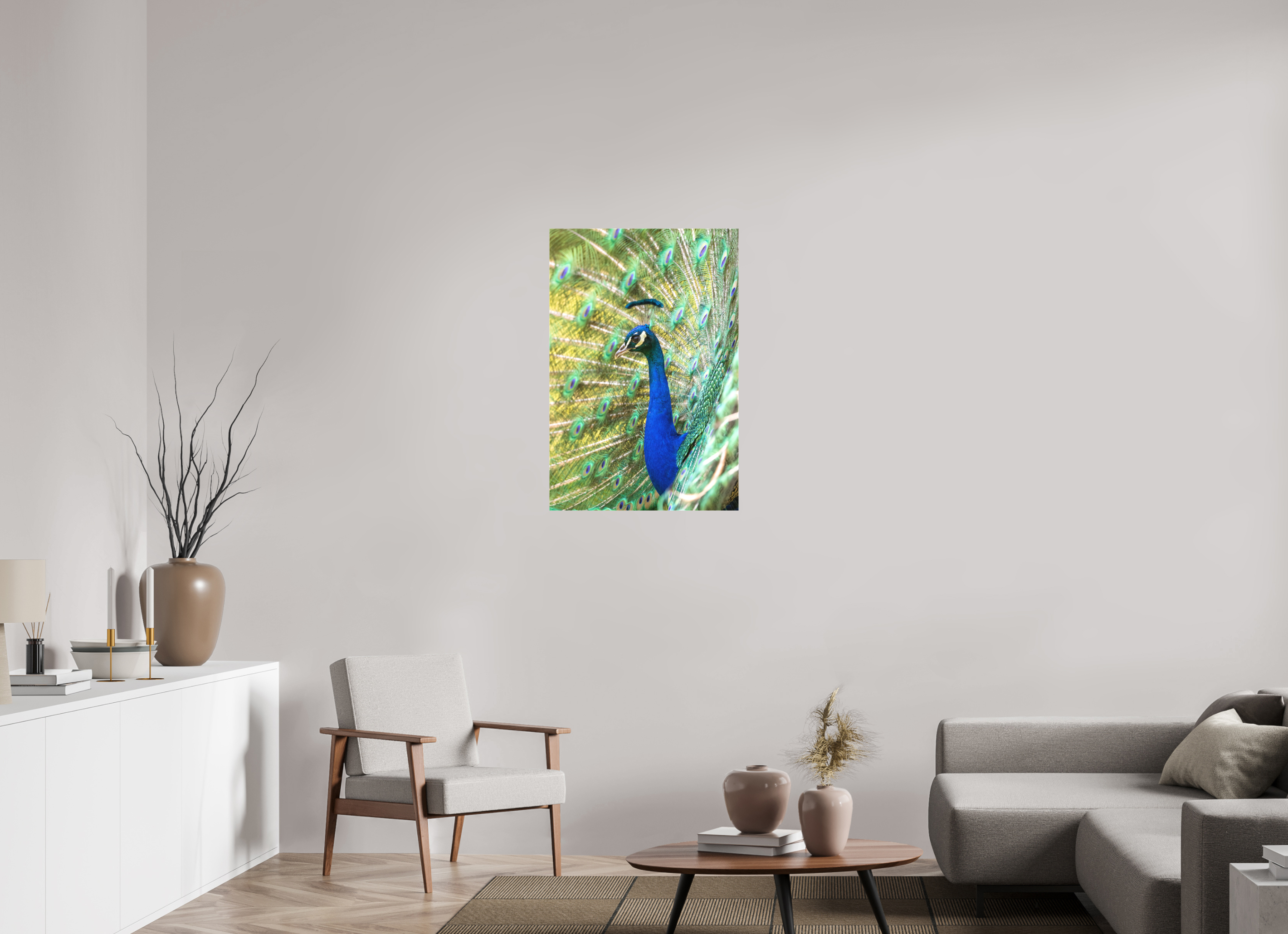 60 x 90 cm, Leinwand Majestic Profile