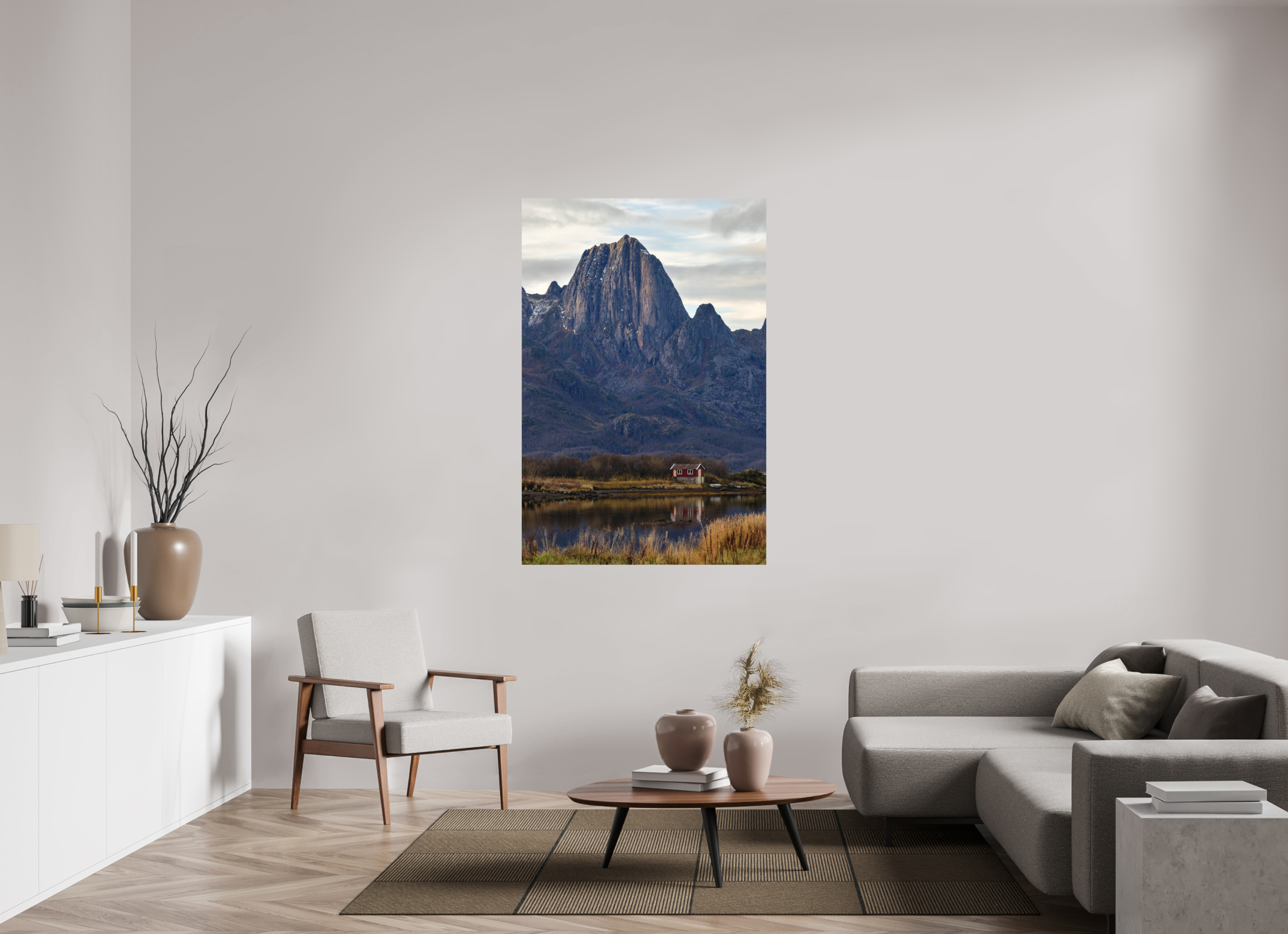 100 x 150 cm, Fine-Art Matt Mountain Refuge