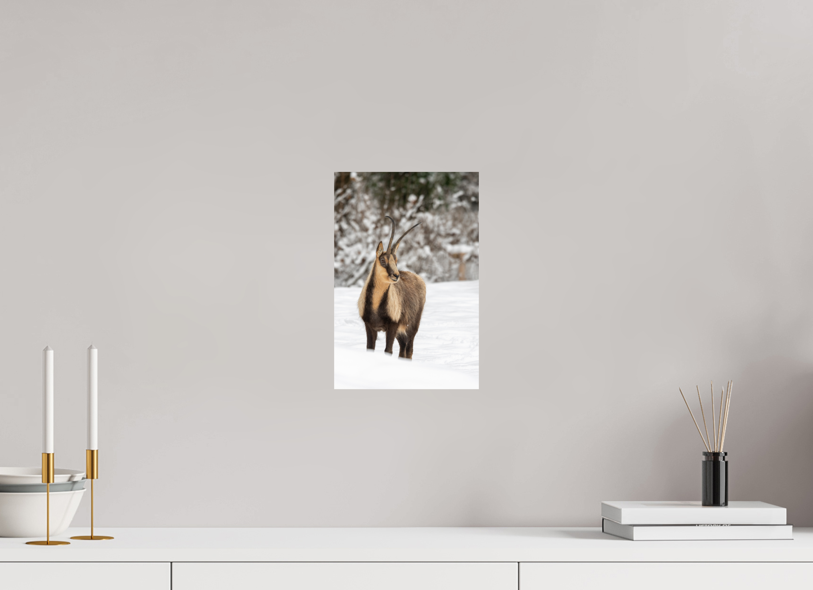 20 x 30 cm, Fine Art Print auf Alu-Dibond Alpine Grace