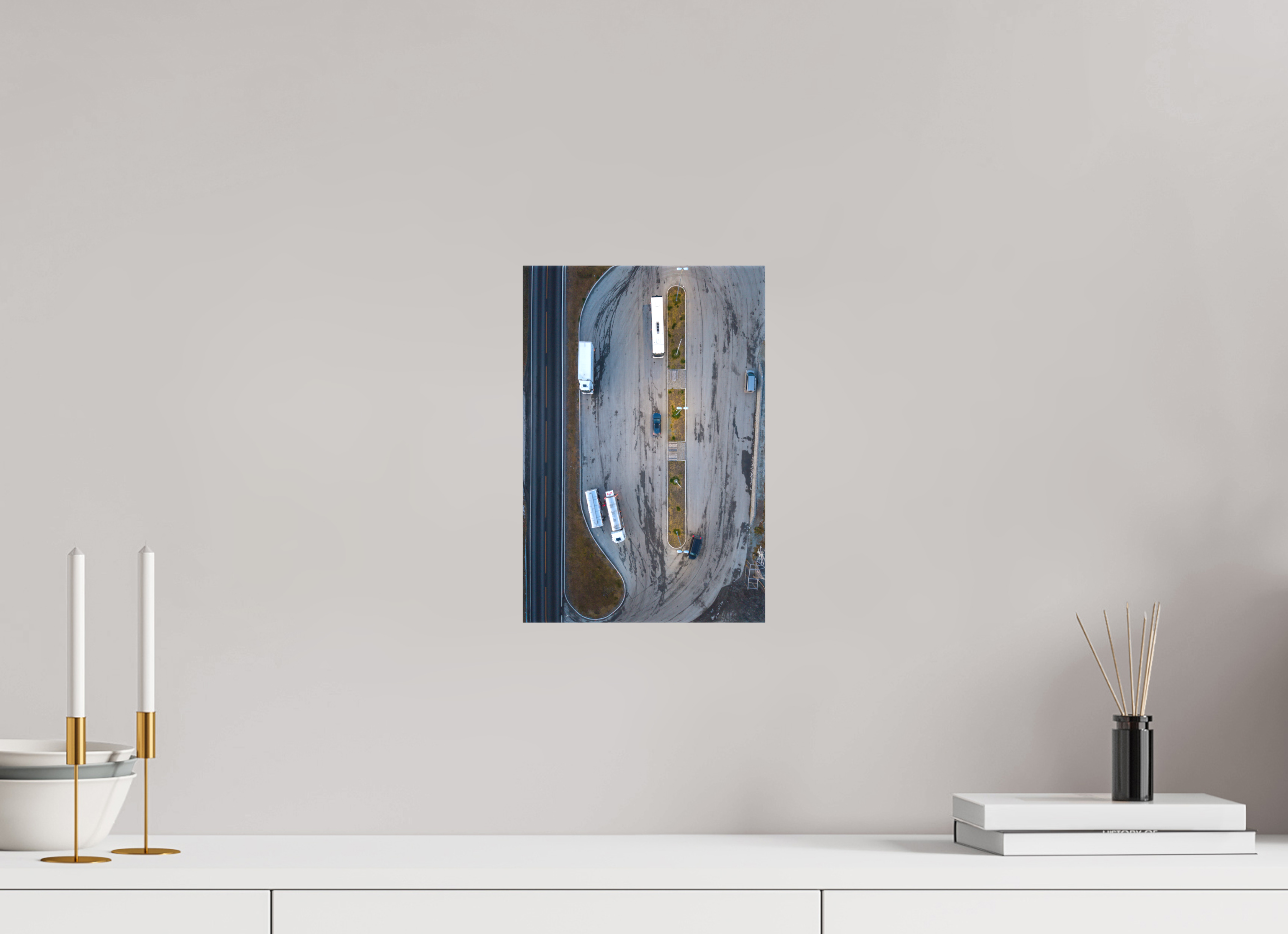 20 x 30 cm, Leinwand Pause from Above