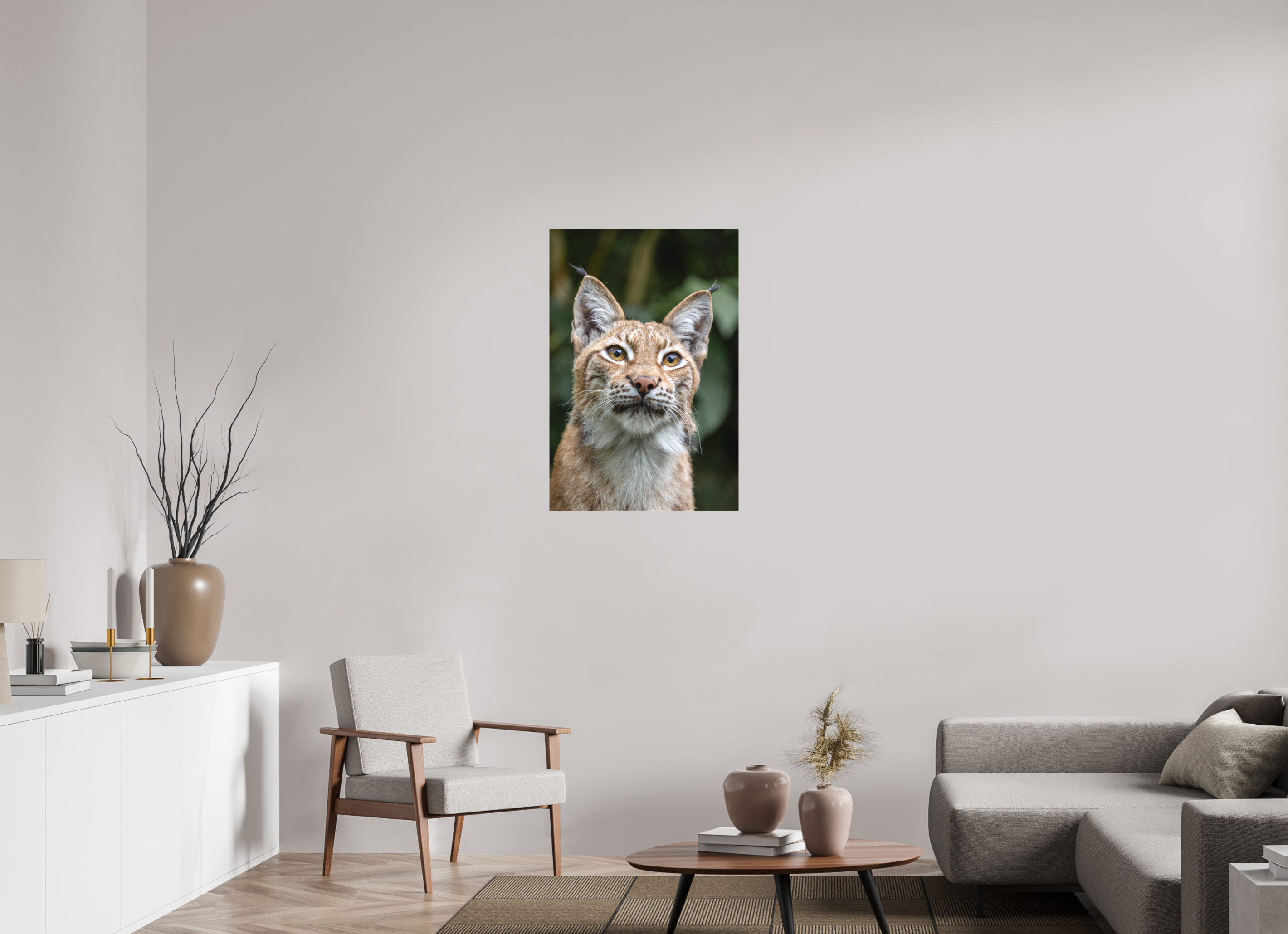 60 x 90 cm, Leinwand Forest Eyes