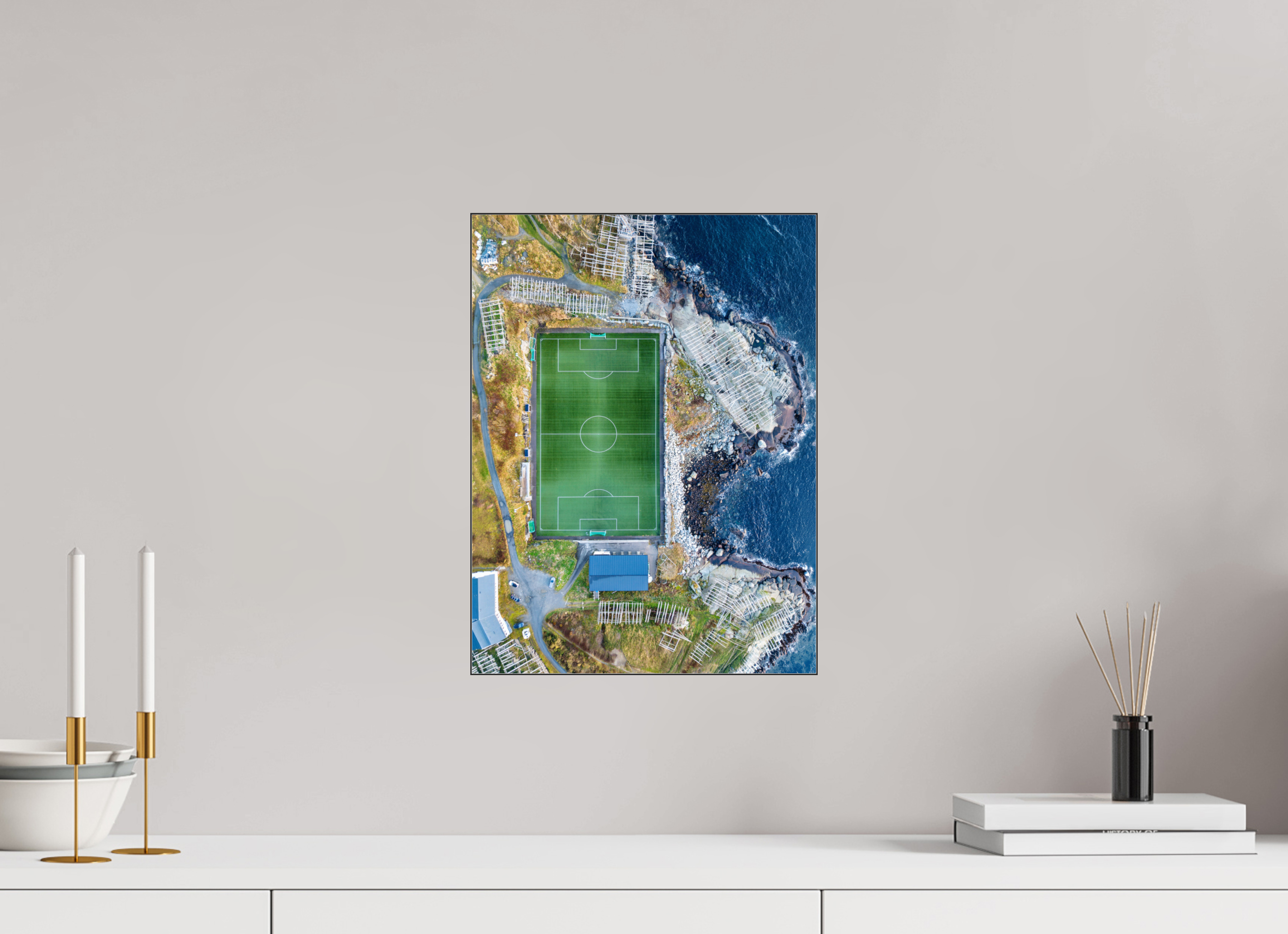 30 x 40 cm, Foto-Abzug hinter Acrylglas glänzend Play by the Sea